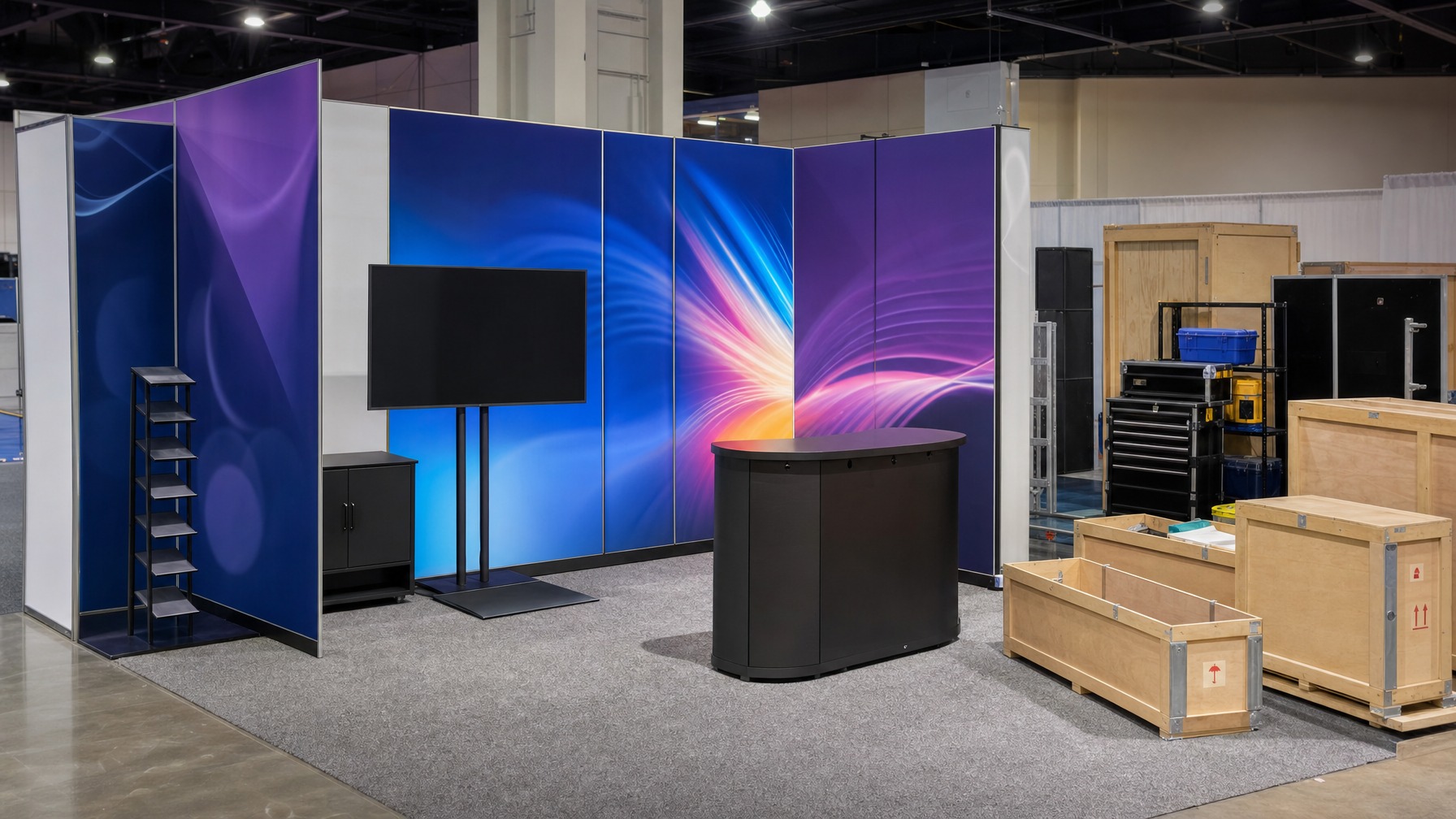 Common Freight Mistakes That Can Delay Your Trade Show Success — trade show booth