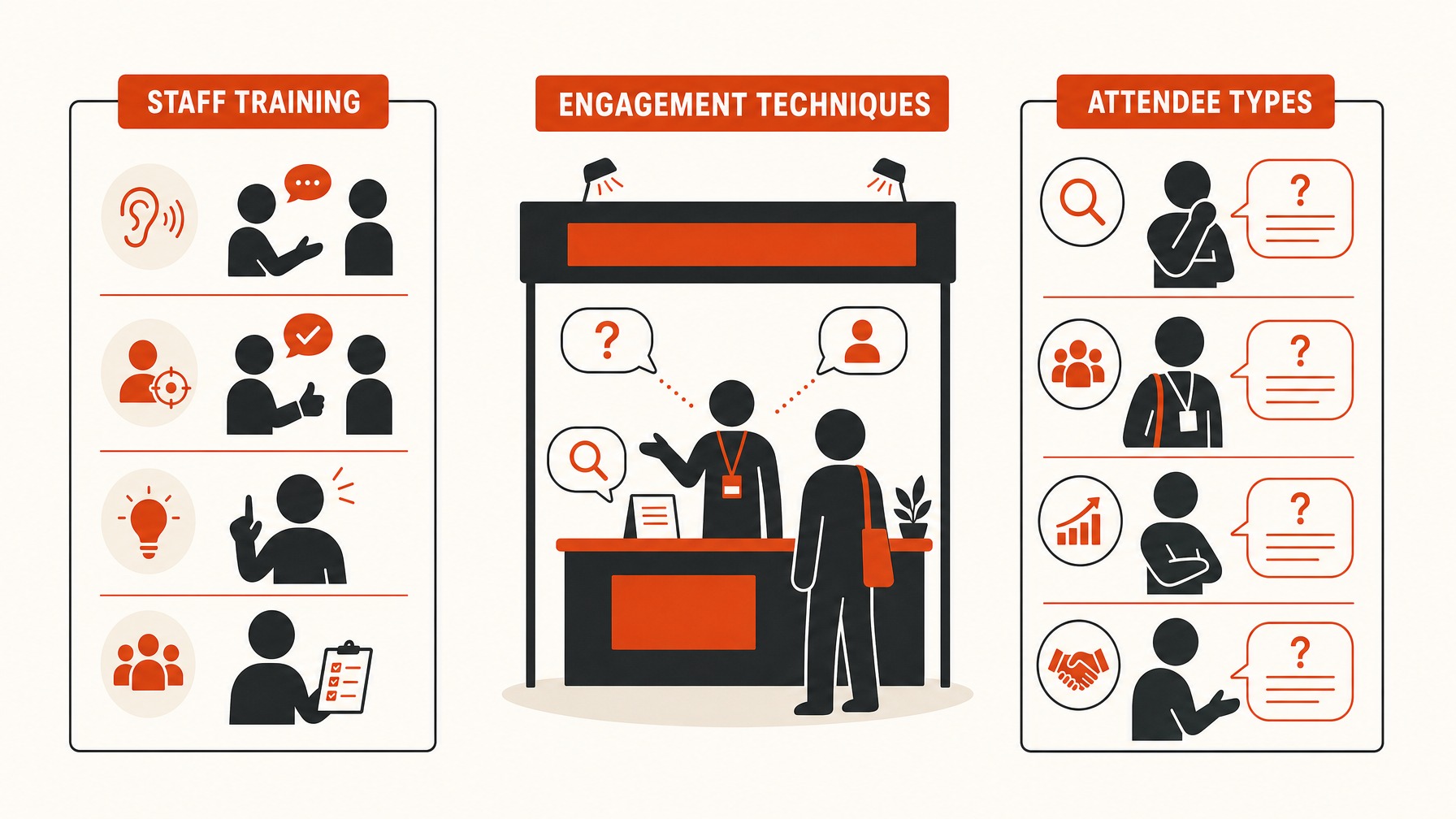 3. Train Your Booth Staff — 6 Proven Methods to Maximize Engagement at Your Trade Show Booth