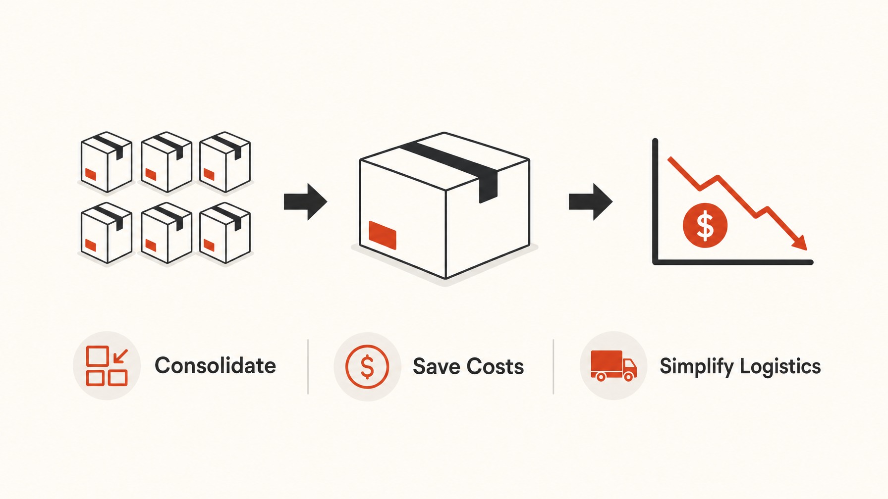 3. Consolidate Shipments to Save Costs — 7 Critical Steps for Streamlining Trade Show Freight Management