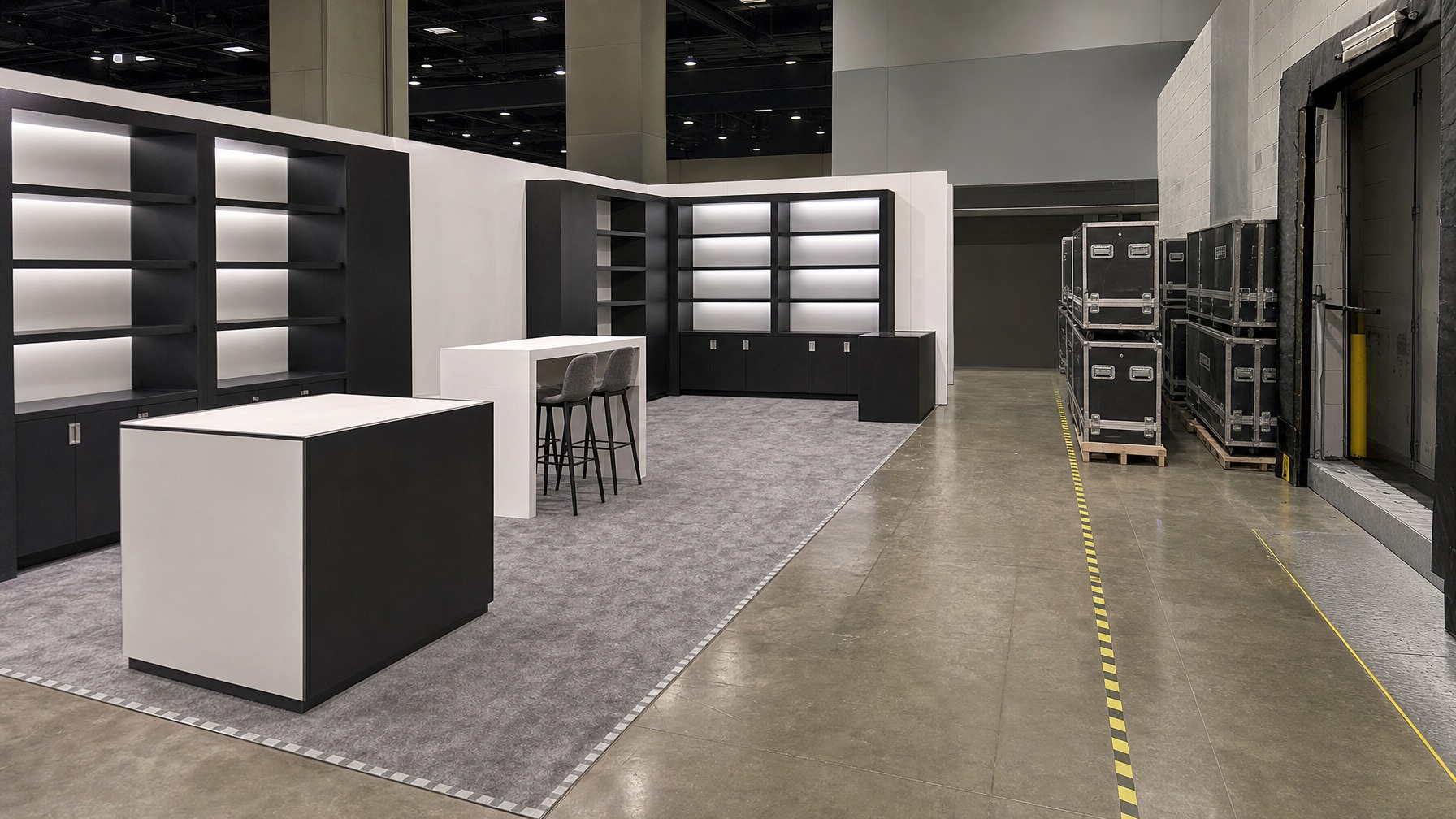 Critical Steps for Streamlining Trade Show Freight Management — trade show booth