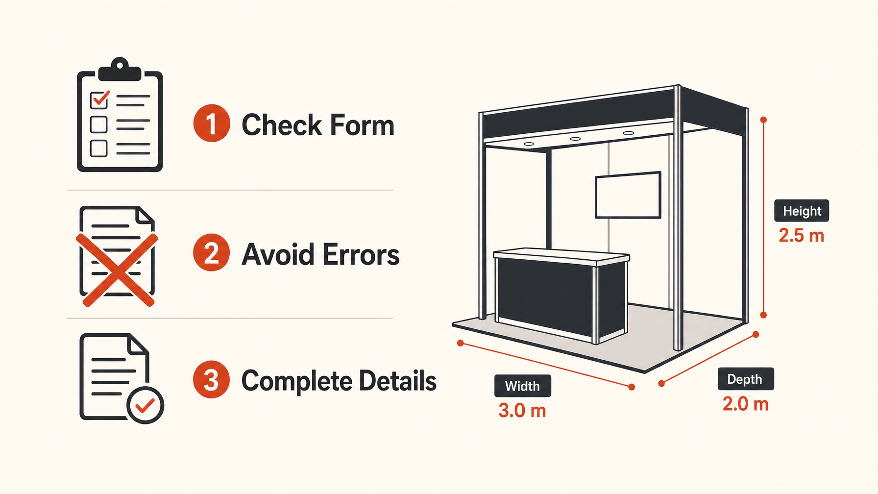 2. Incomplete or Incorrect Forms — 6 Common Mistakes to Avoid When Completing Your Exhibitor Manual