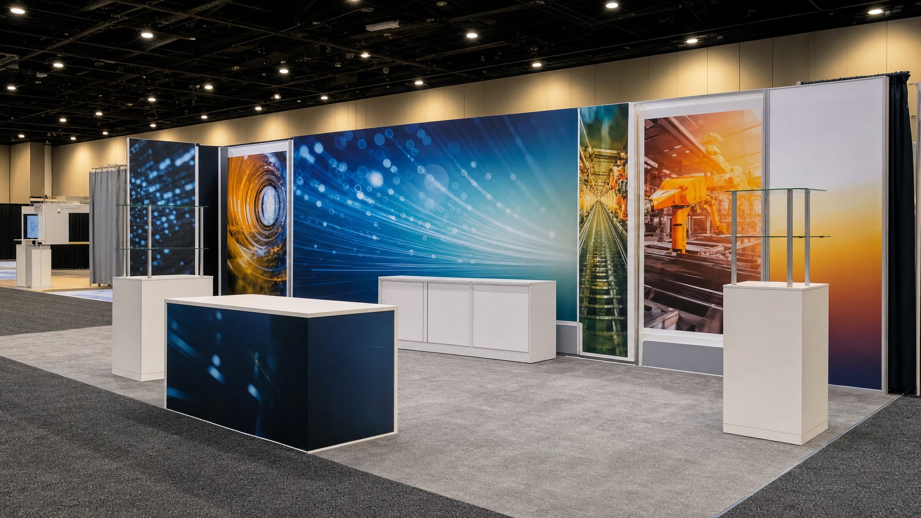 Must-Have Design Elements for High-Impact Trade Show Booth Graphics — trade show booth