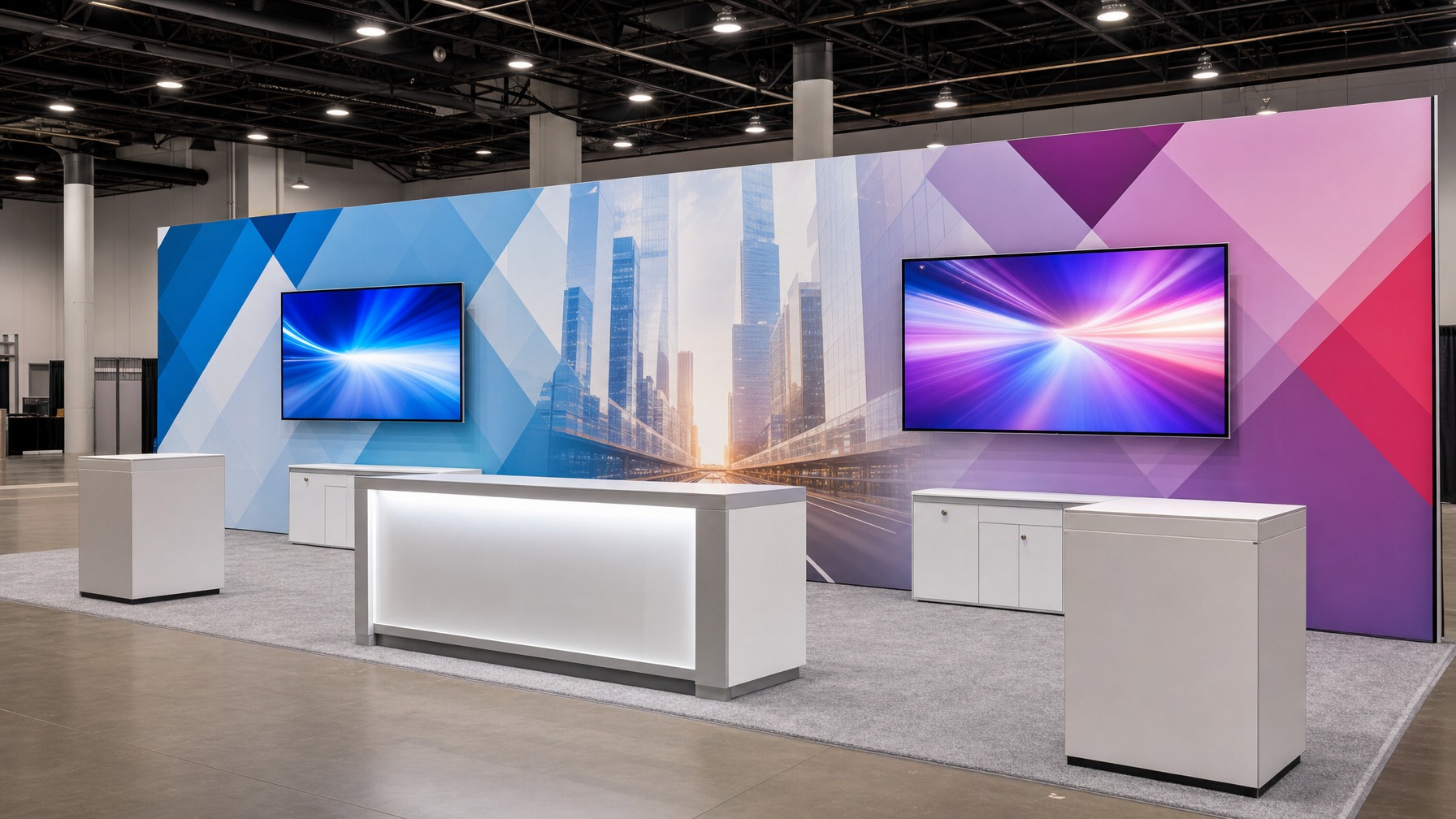 Must-Have Visuals for Captivating Trade Show Booths — trade show booth