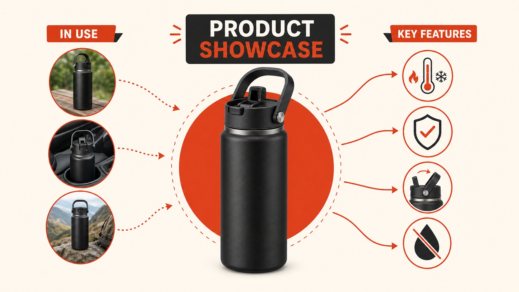 3. Product-Focused Imagery — 6 Must-Have Visuals for Captivating Trade Show Booths