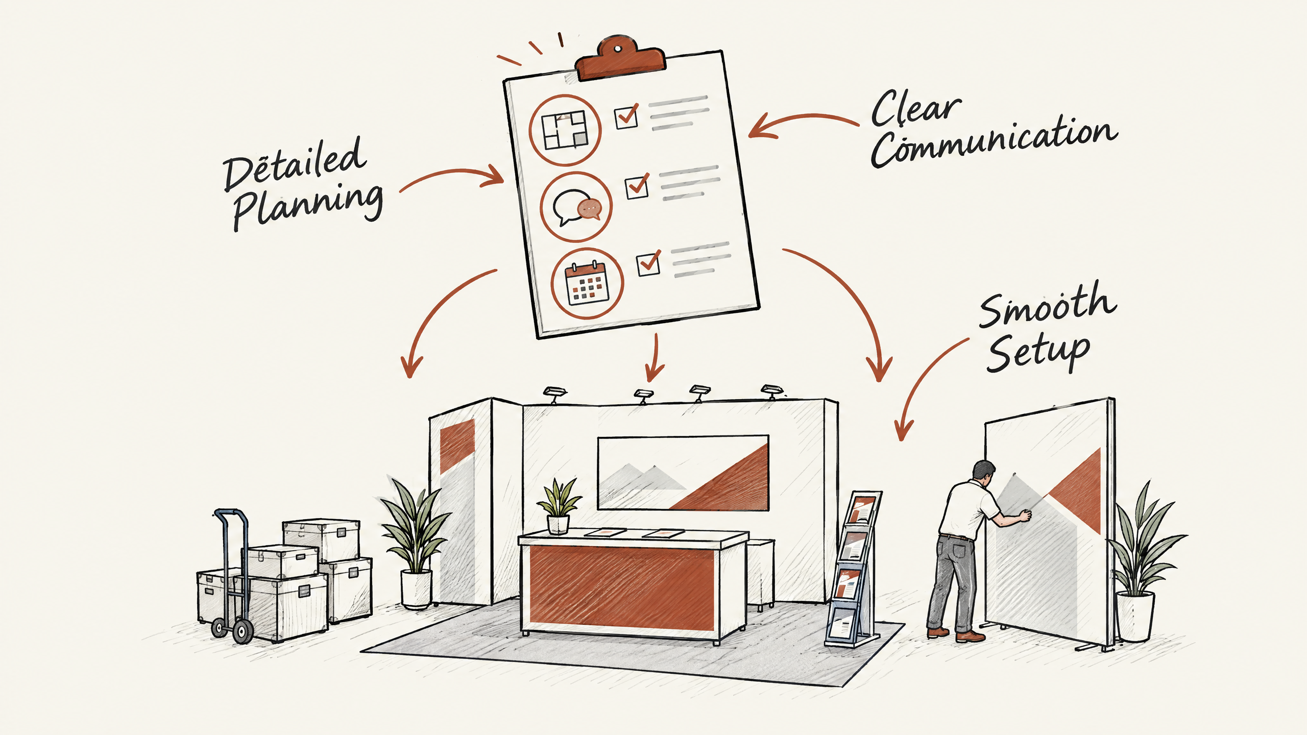 Before You Go — 4 Expert Tips for Optimizing Your Trade Show Move-In Process