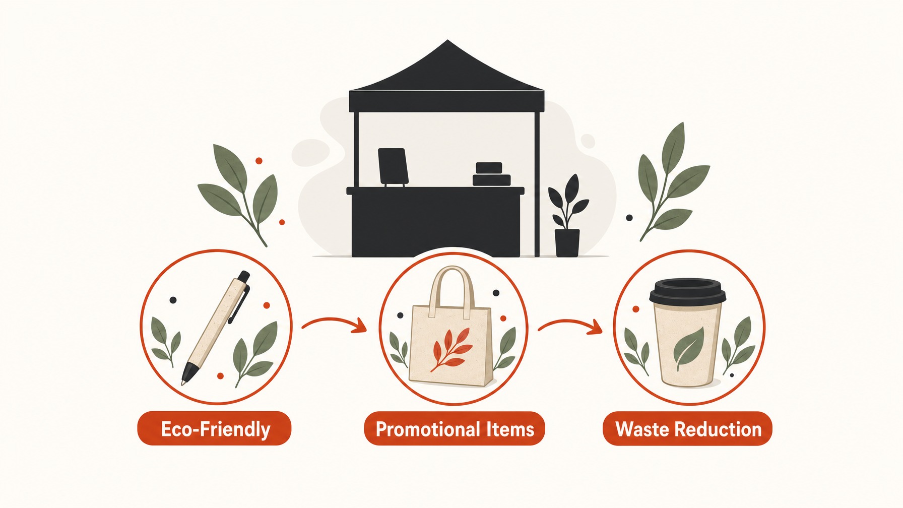 3. Biodegradable Promotional Items — 6 Must-Have Eco-Friendly Products for Your Next Trade Show Exhibit