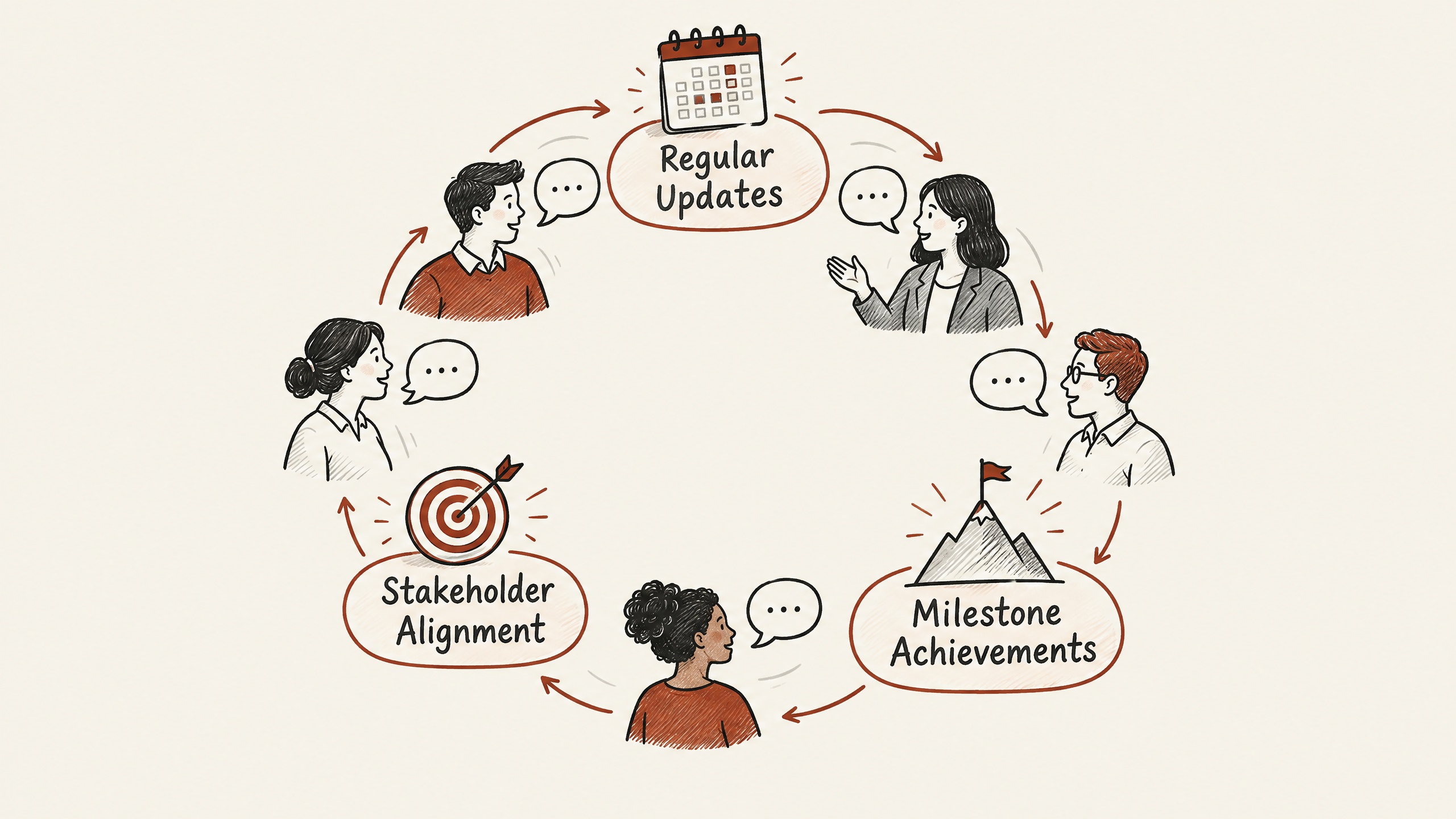 7. Communicate with Stakeholders — 7 Key Steps to Developing a Trade Show Booth Production Timeline