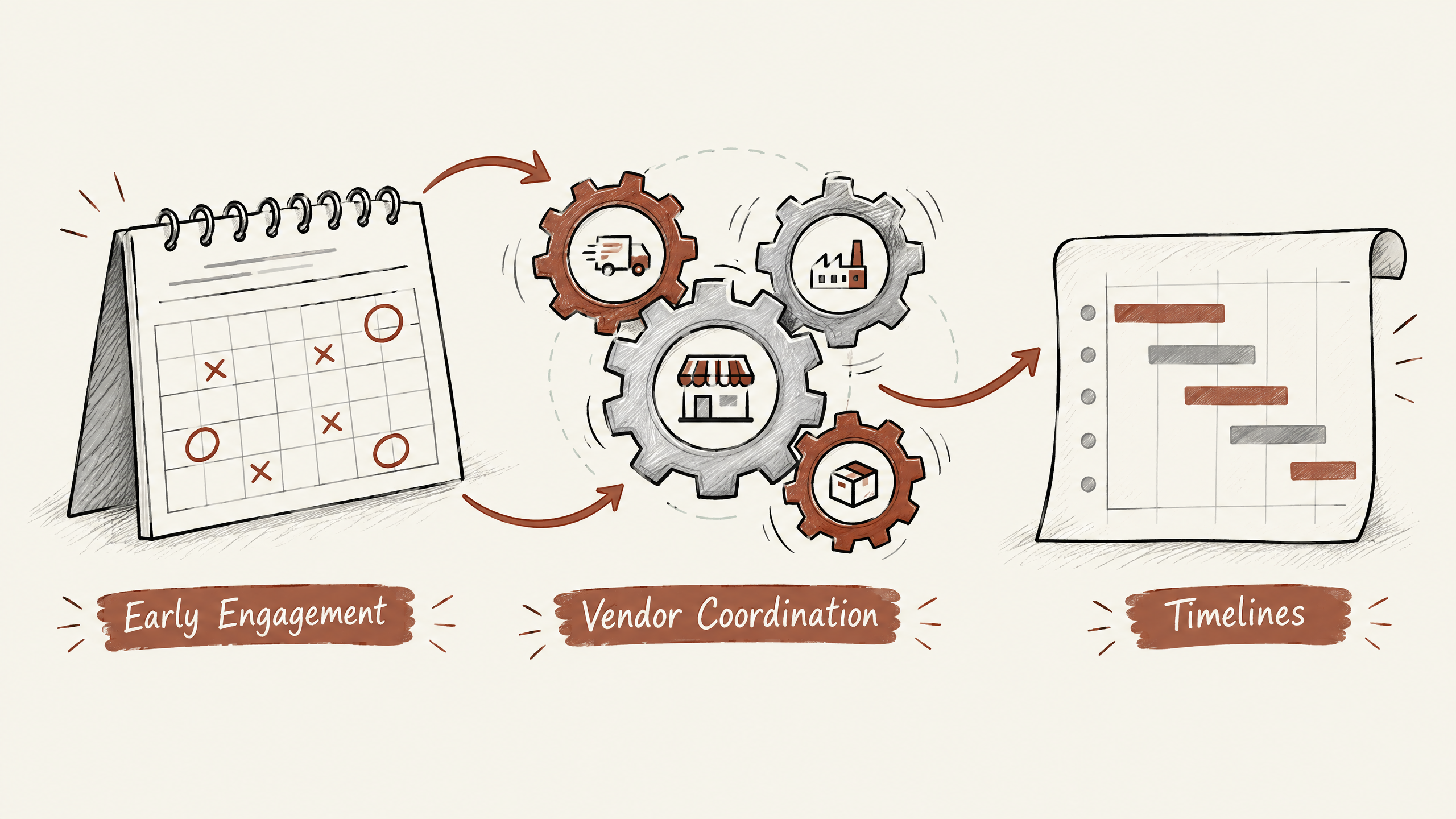 2. Coordinate with Vendors Early — 4 Expert Tips for Optimizing Your Trade Show Move-In Process