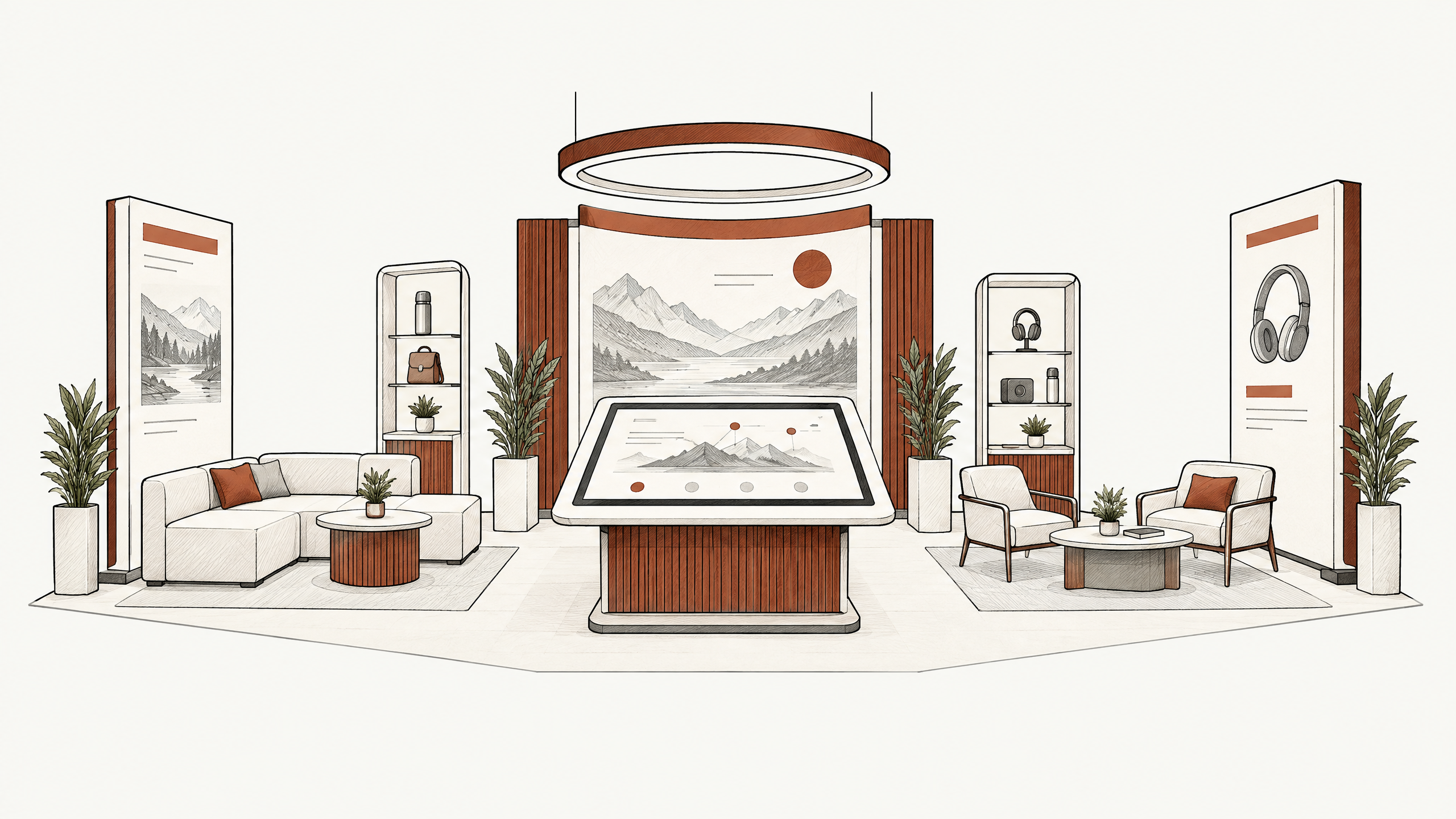 Creative Layout Ideas for Maximizing 20x20 Trade Show Booths