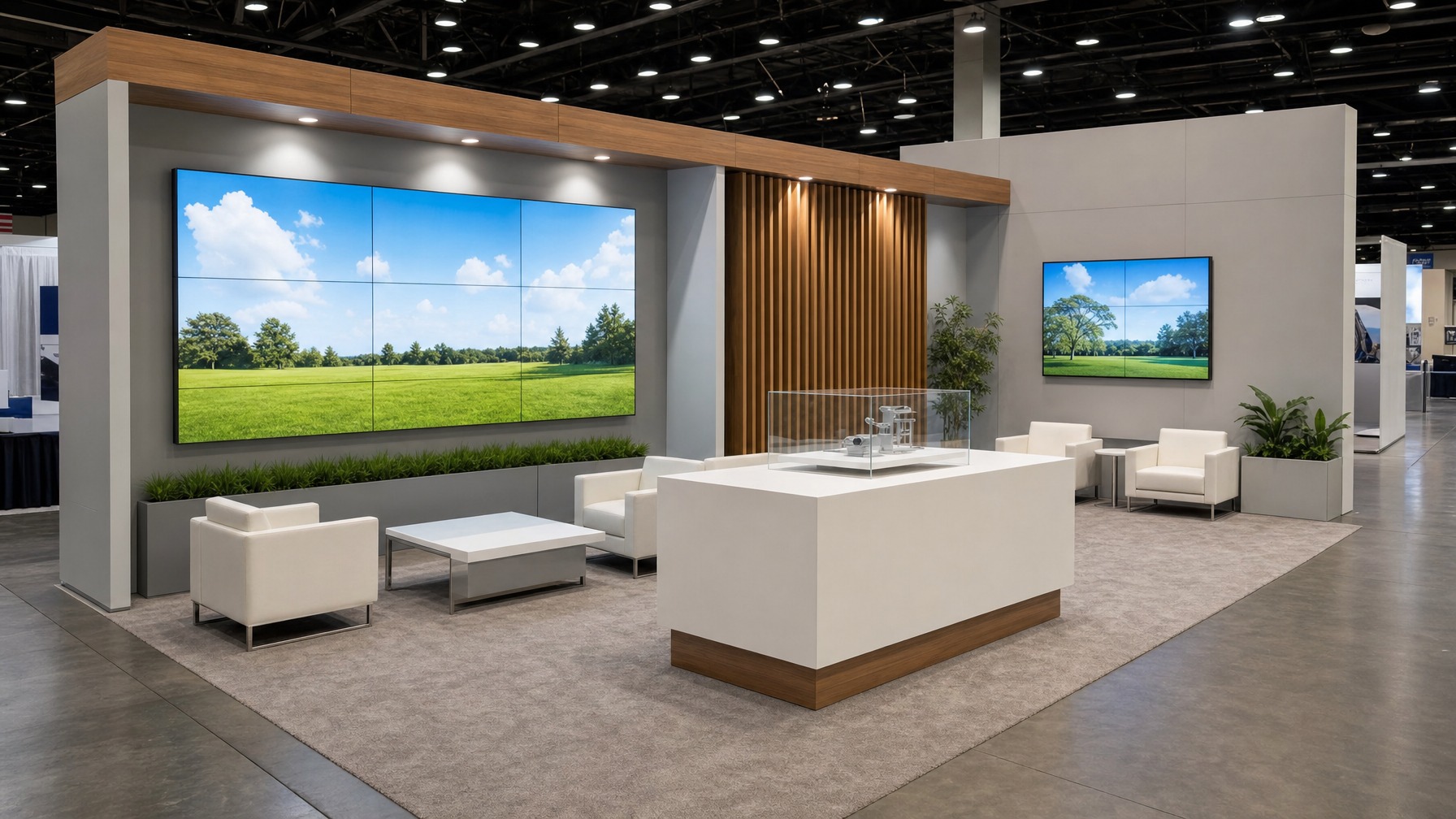 Essential Features for a High-Impact Trade Show Booth — trade show booth