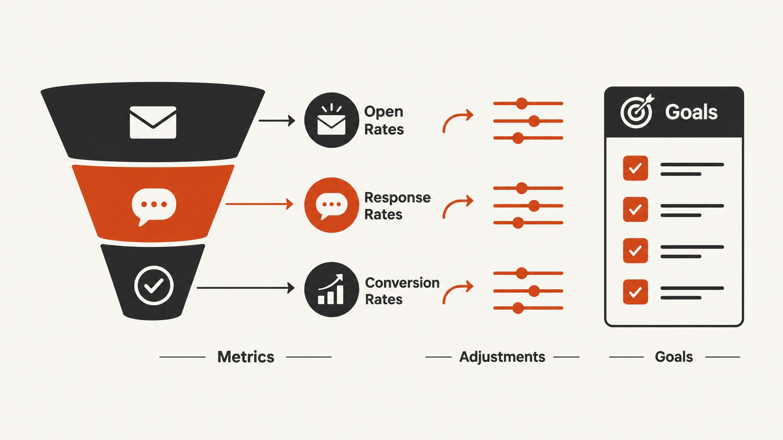 6. Measuring Success and Adjusting Tactics — 6 Strategies to Optimize Your Cold Email Outreach Success