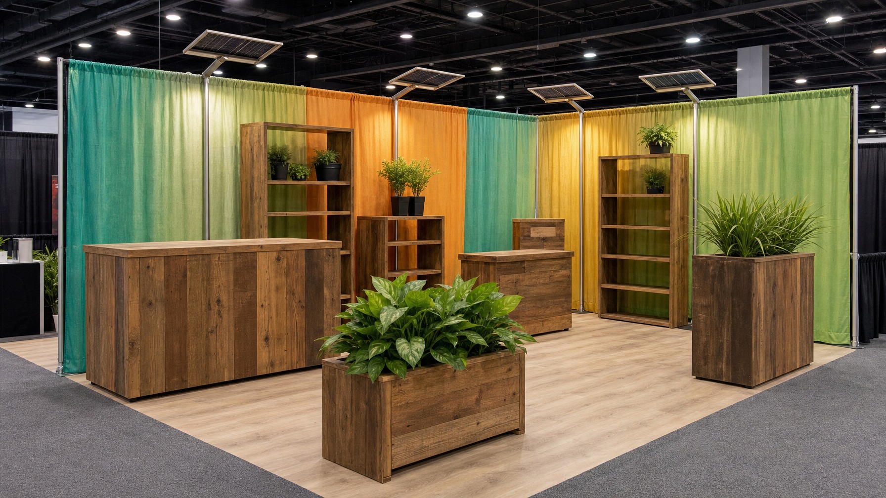 Must-Have Eco-Friendly Products for Your Next Trade Show Exhibit — trade show booth