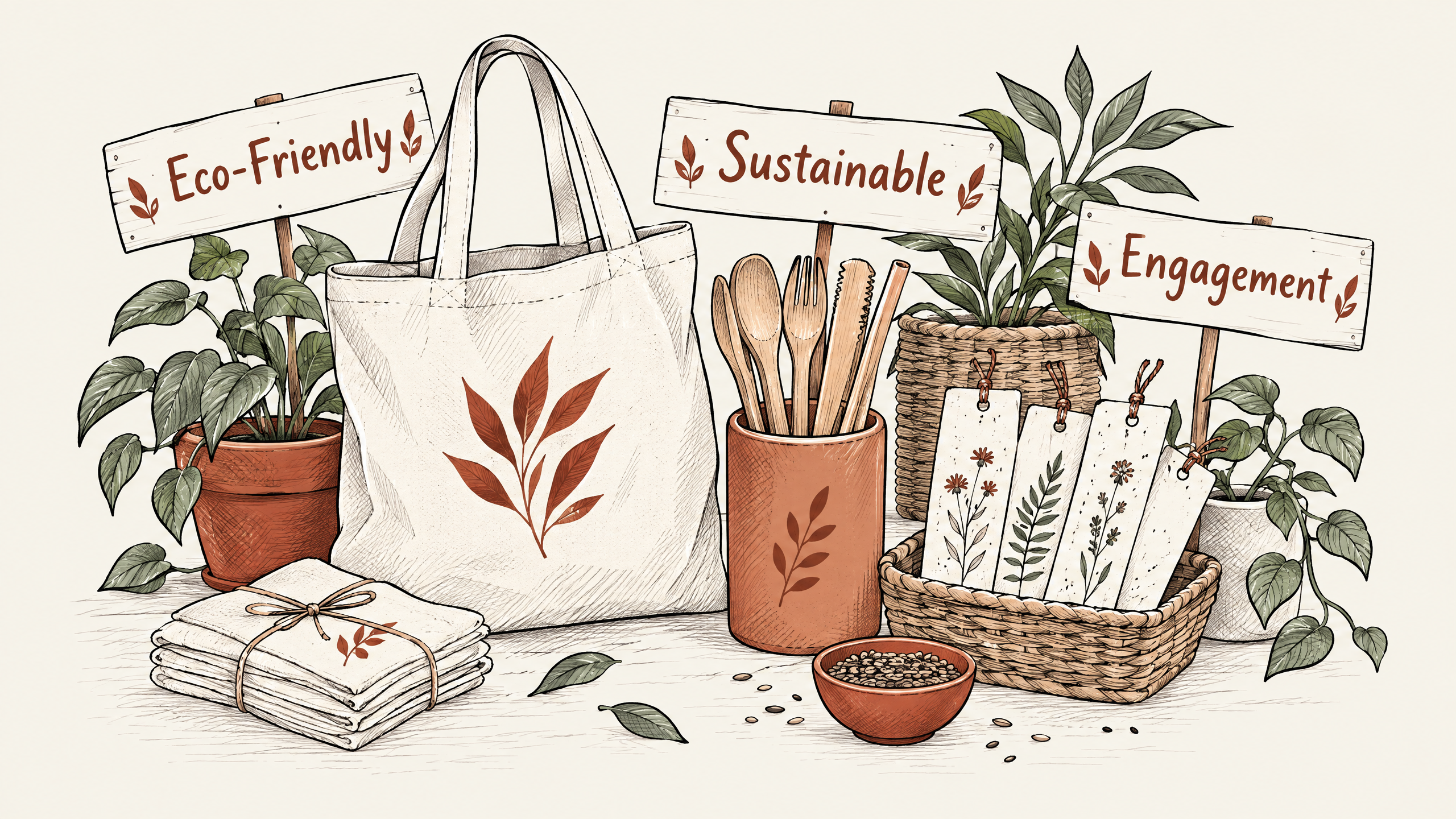 2. Sustainable Items for Eco-Friendly Brands — 7 Industry-Specific Giveaways That Drive Trade Show Engagement