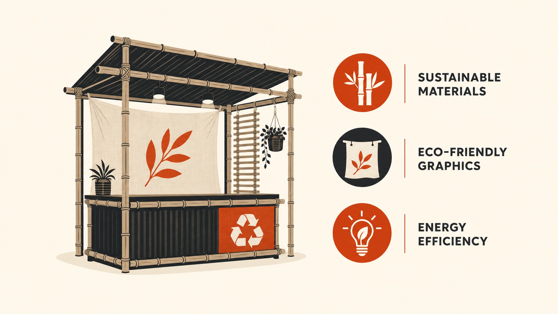 1. Sustainable Materials for Eco-Conscious Attendees — 6 Industry-Specific Booth Design Trends to Watch in 2024