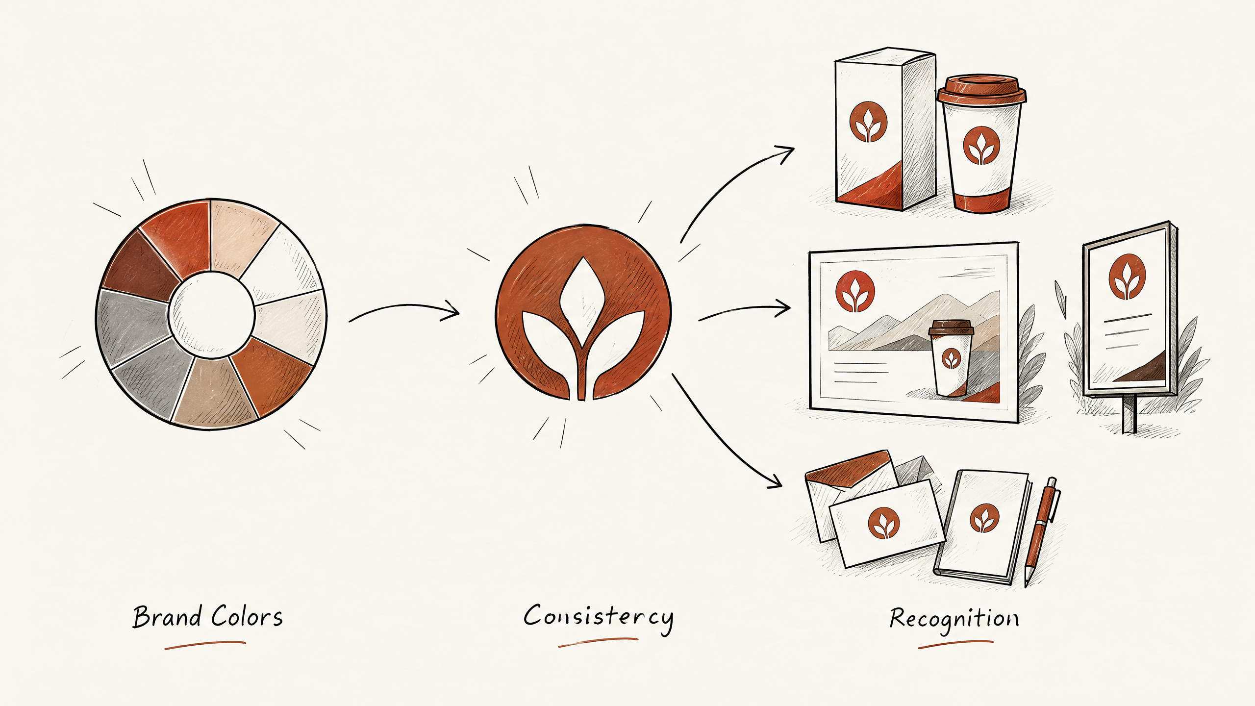 2. Align Colors with Brand Identity — 7 Creative Ways to Use Color Psychology in Booth Graphics