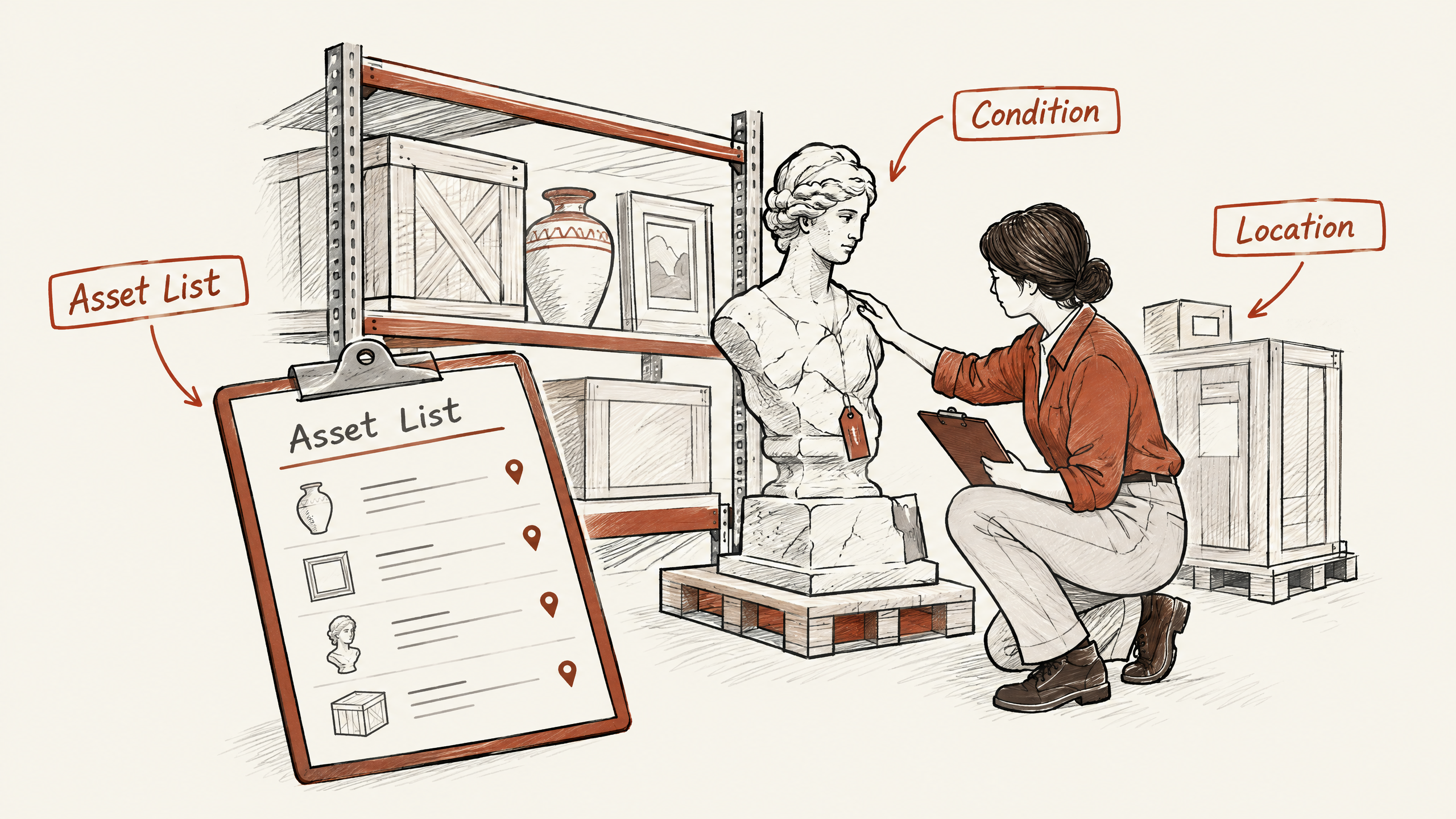 1. Assess Current Asset Inventory — 6 Steps for Conducting a Thorough Exhibit Asset Inventory