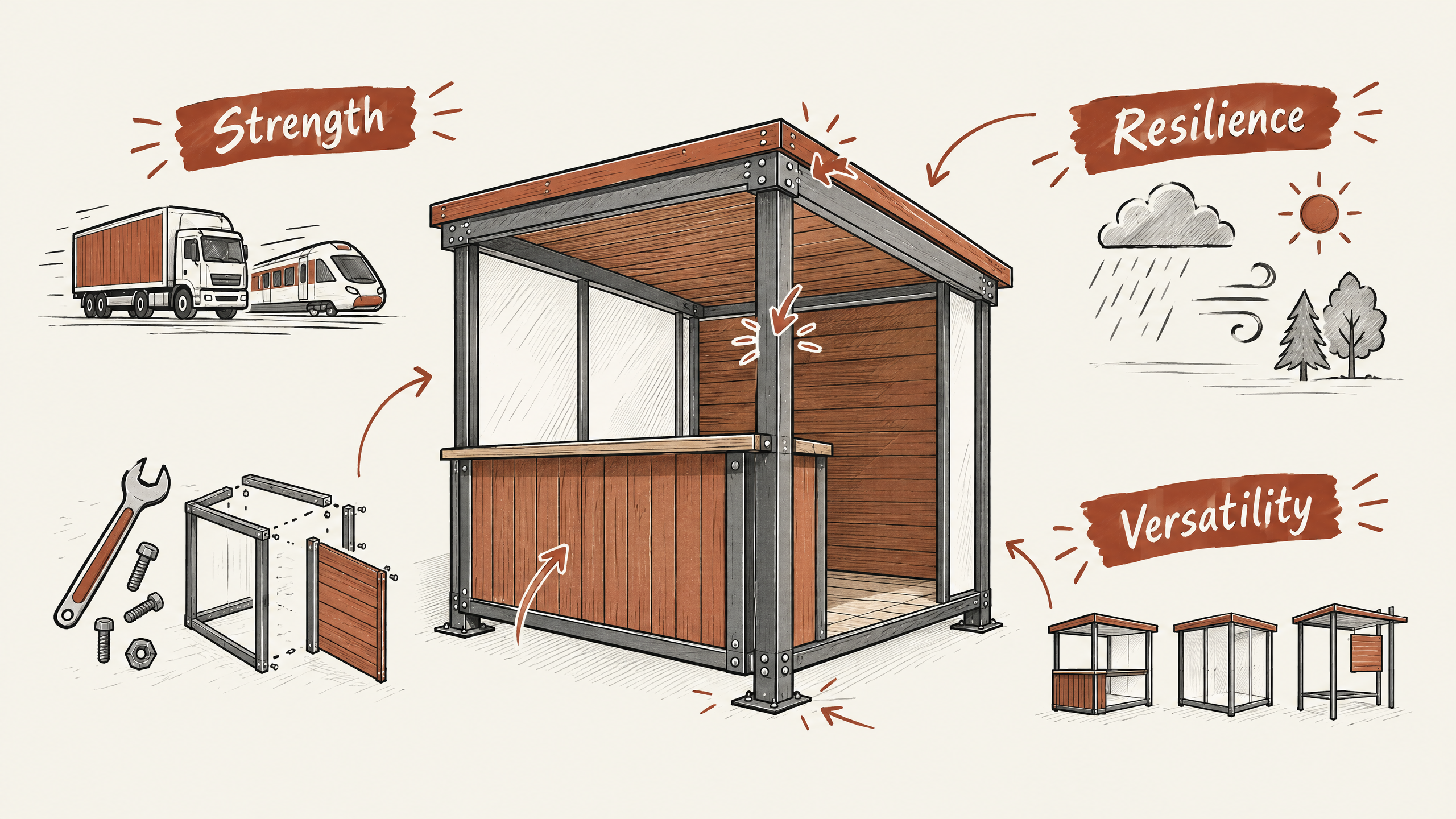 1. Assessing Durability in Booth Materials — 6 Key Considerations for Choosing Booth Fabrication Materials