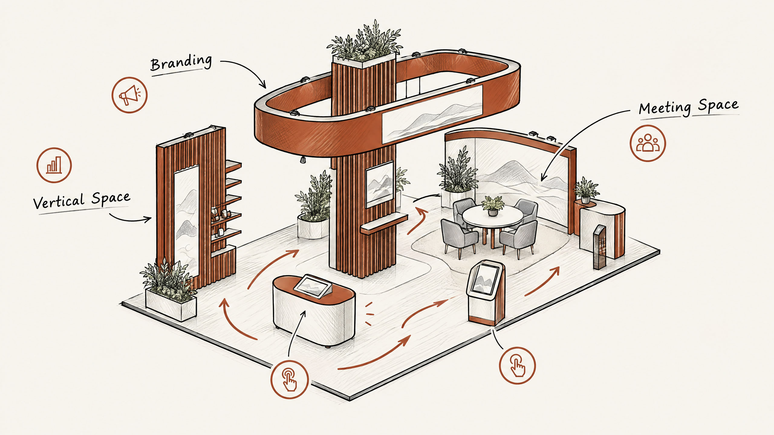 Before You Go — 7 Tips for Optimizing the Layout of Your Island Booth