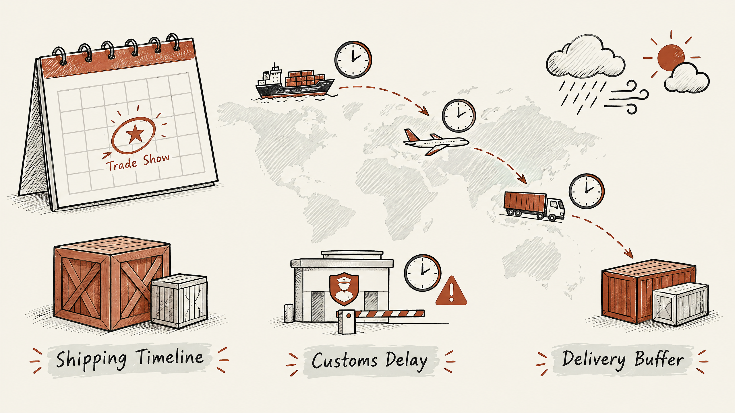 4. Coordinate Shipping and Delivery Timelines — 6 Best Practices for Managing Trade Show Crate Logistics