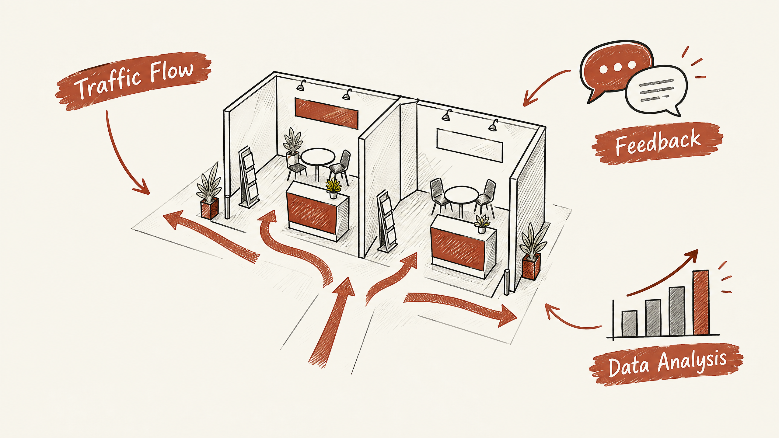 7. Evaluate and Adjust Post-Show — 7 Tips for Optimizing the Layout of Your Island Booth