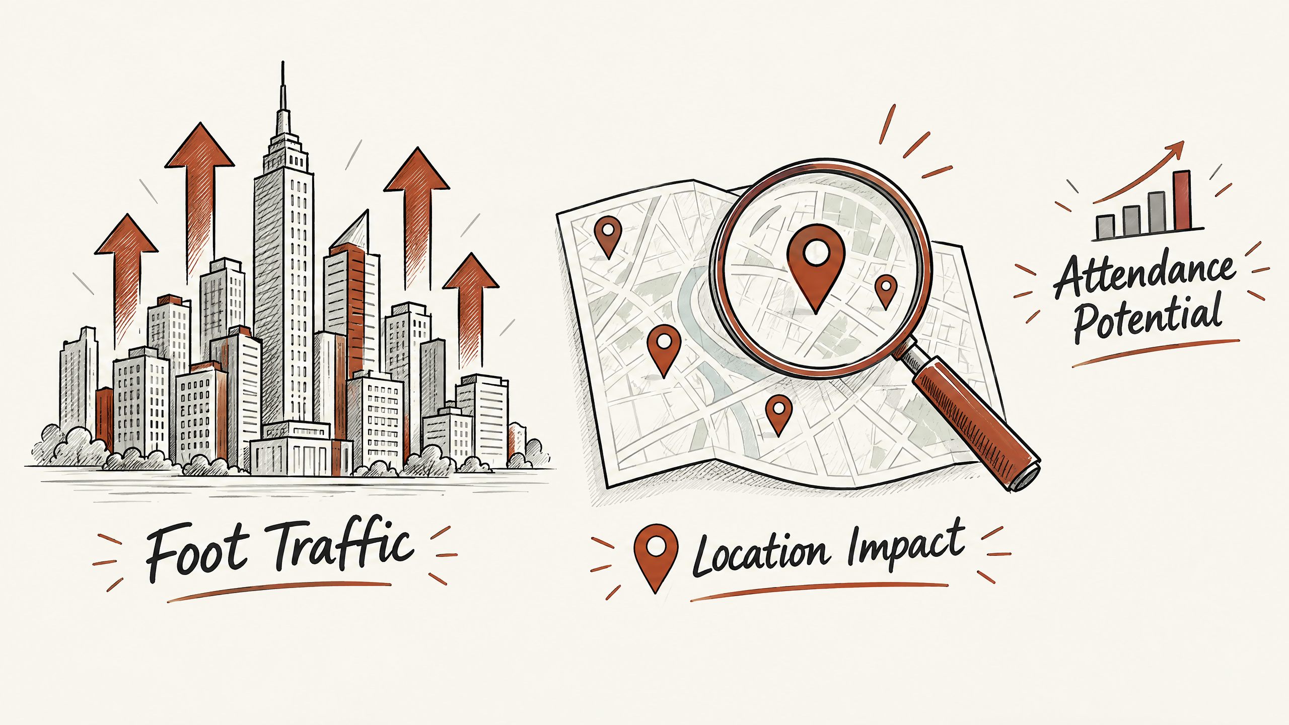 2. Evaluating Trade Show Location — 7 Essential Factors Impacting Trade Show Booth Rental Costs
