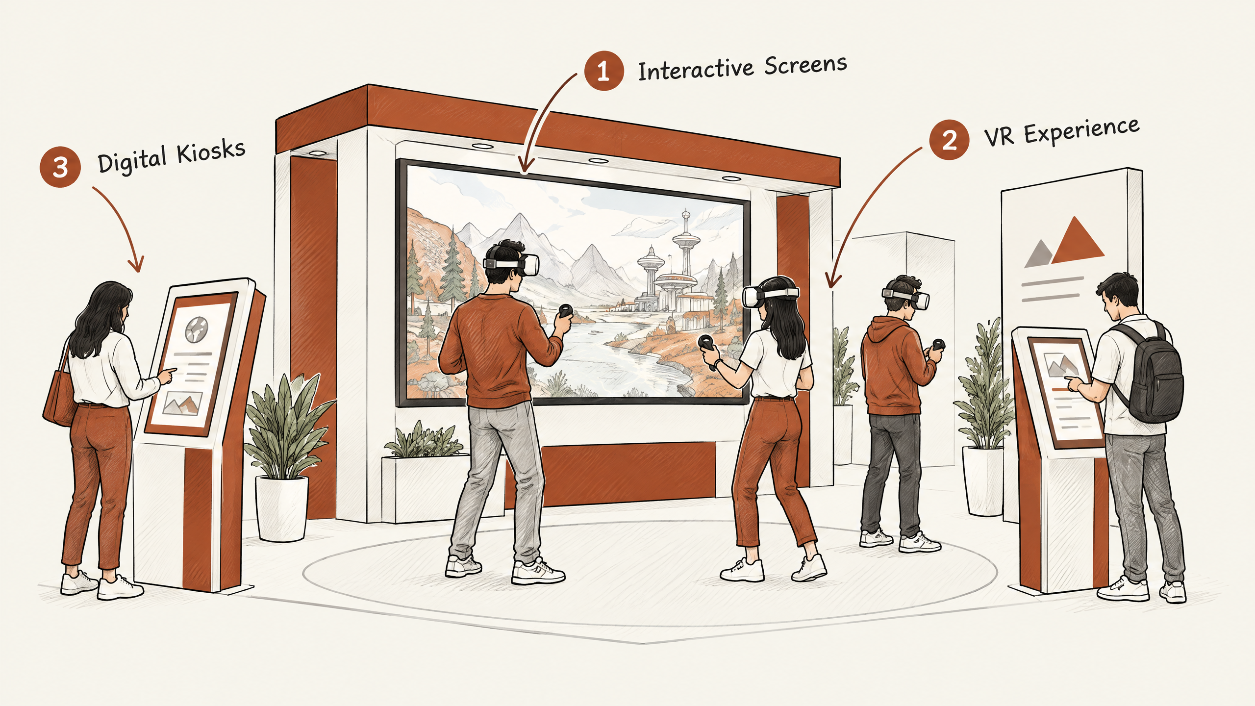 3. Get the Most Out of Technology for Engagement — 7 Practical Tips for Designing Large Trade Show Booths