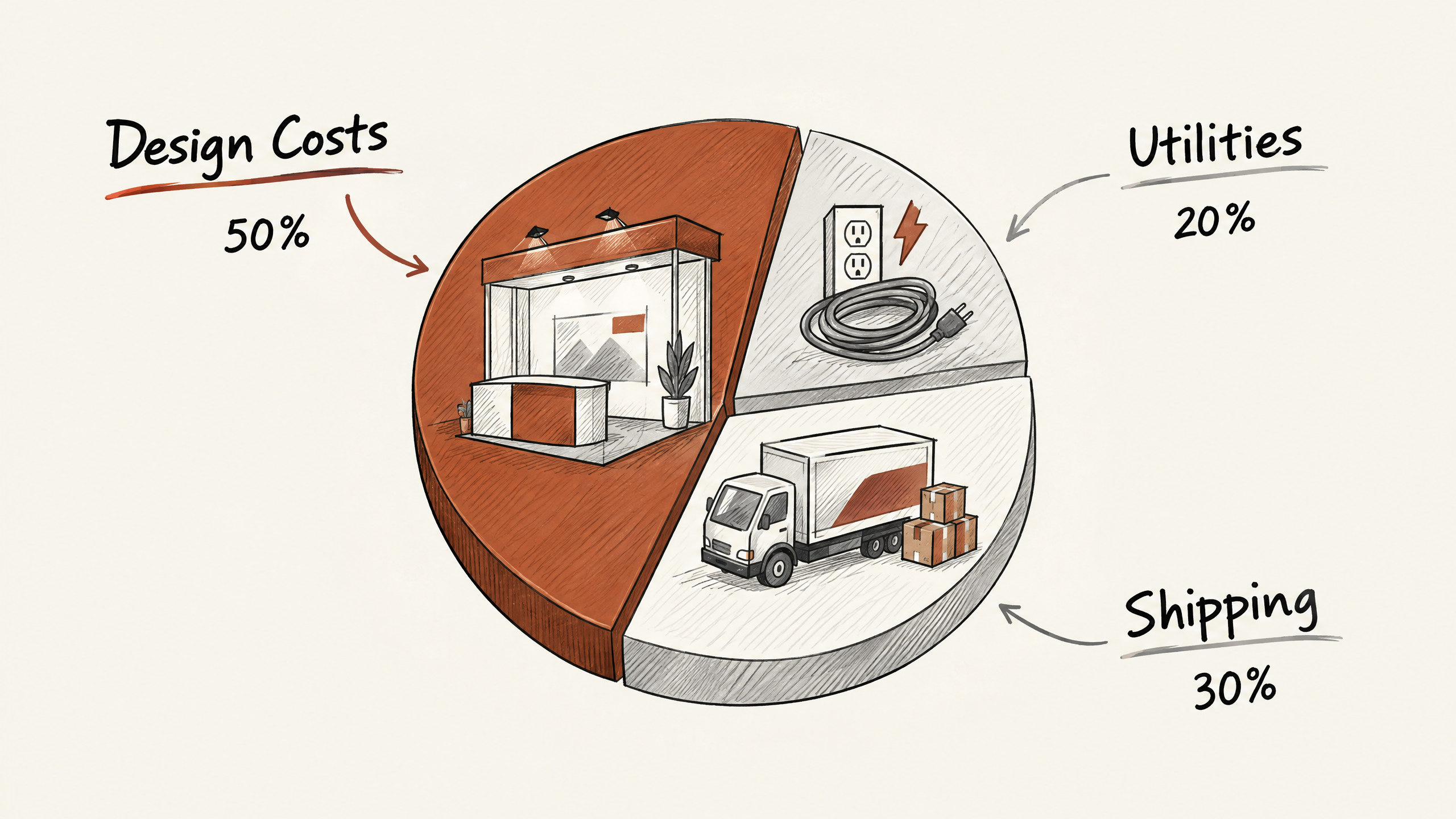2. Identify Key Cost Components — 7 Smart Ways to Calculate Your Trade Show Booth Costs