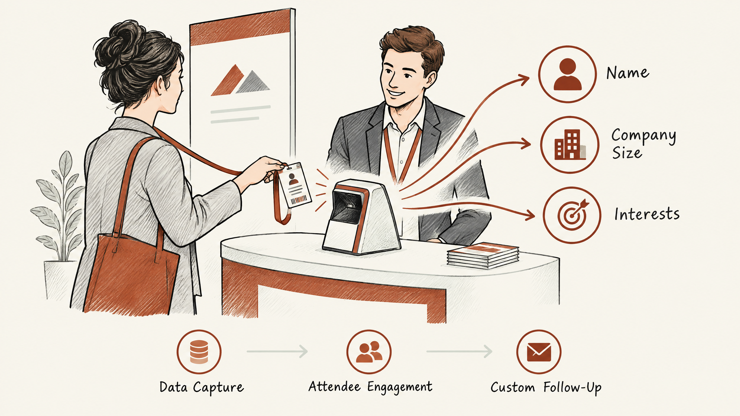 5. Improve Lead Retrieval with Digital Badges — 6 Ways to Use Technology for Enhanced Lead Capture at Trade Shows