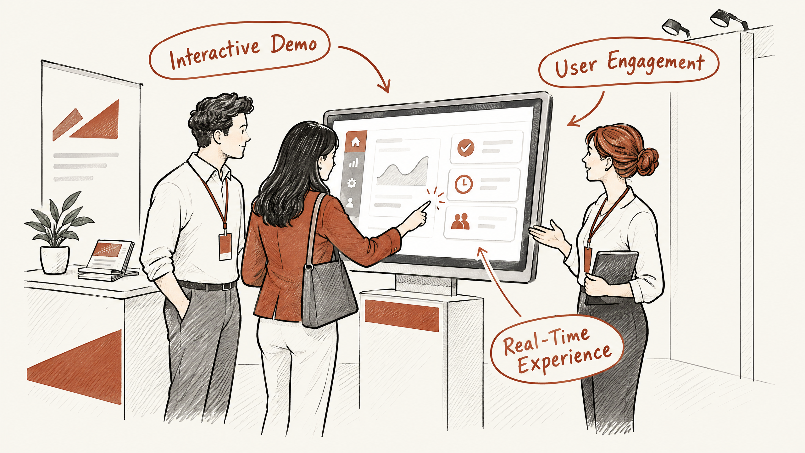 2. Incorporate Interactive Demonstrations — 6 Strategies to Boost Attendee Engagement in Your Trade Show Booth