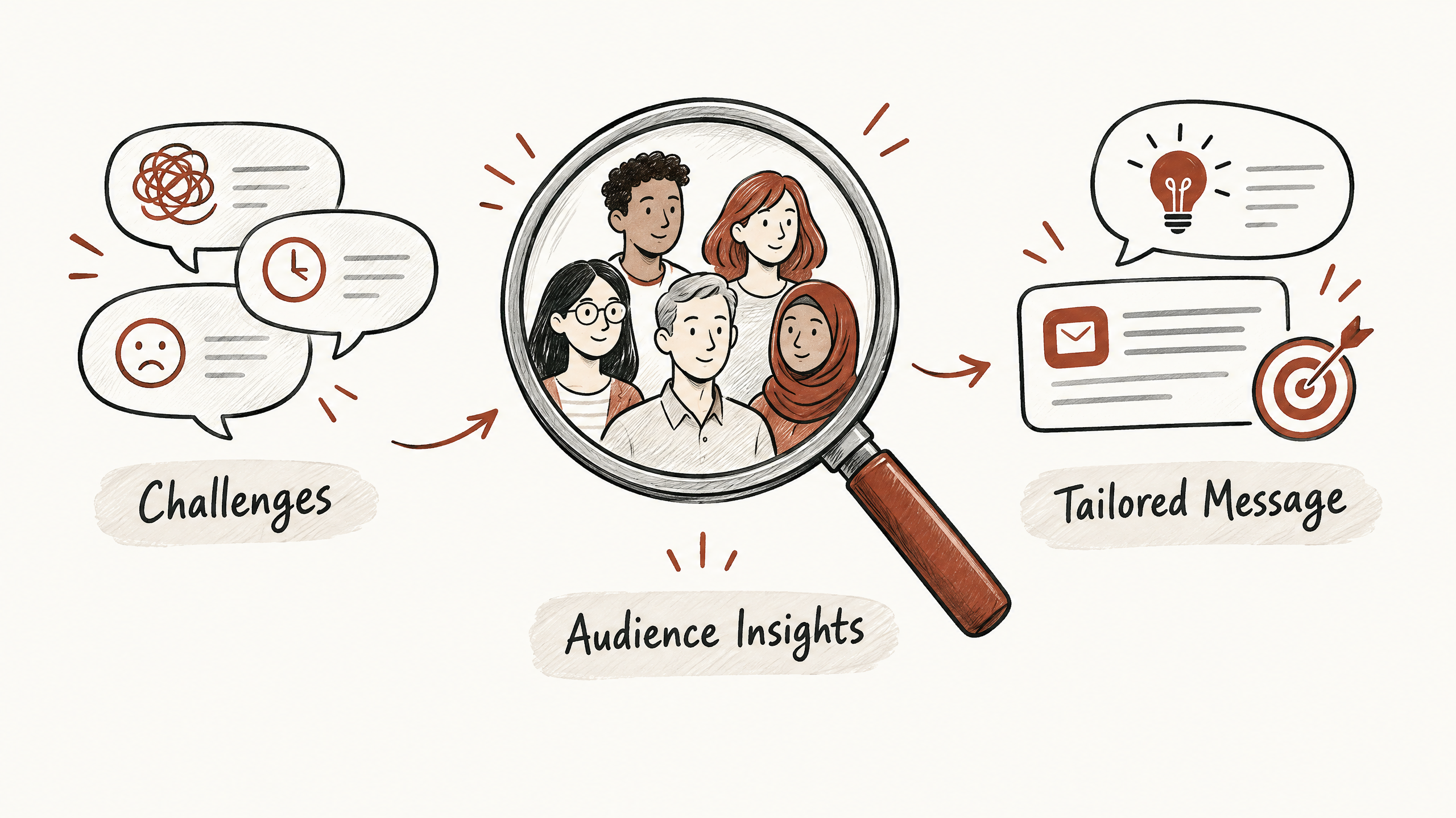 1. Know Your Audience — 6 Essential Elements for Crafting an Effective Booth Message