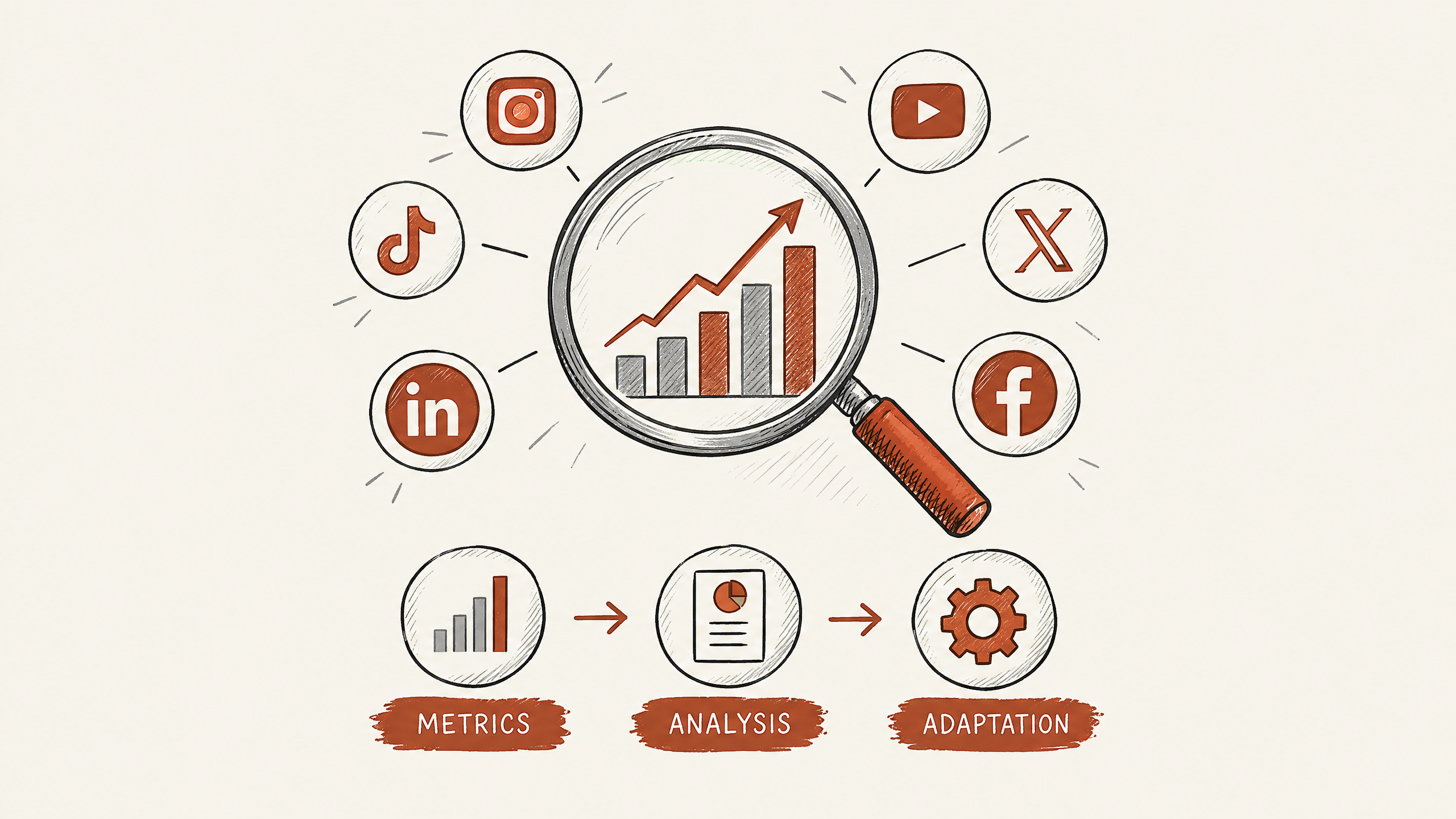 6. Monitor and Adapt Your Strategy — 6 Steps to Create a Sustainable Social Media Content Calendar