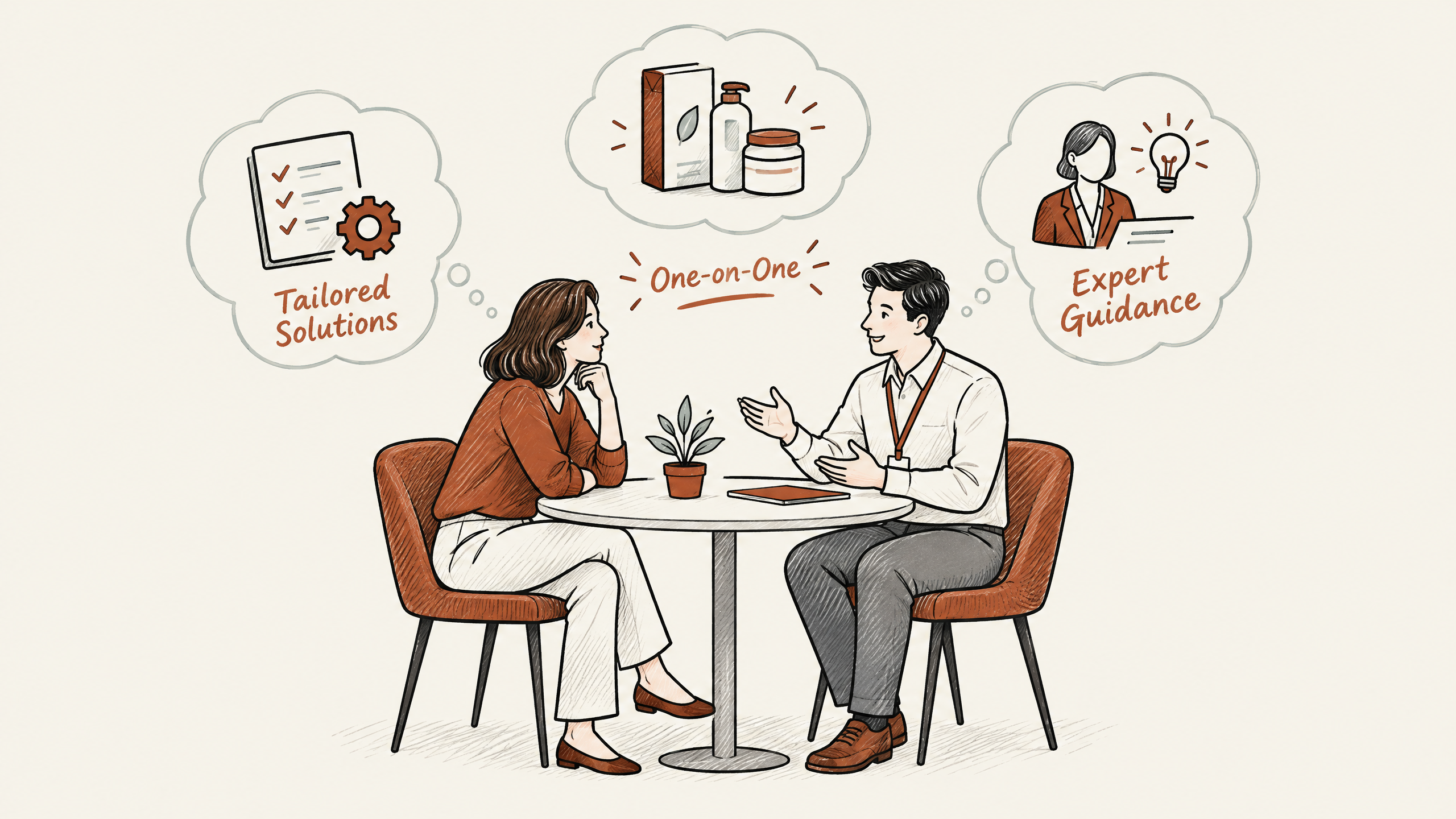 4. Offer Personalized Consultations — 6 Interactive Techniques to Engage Attendees at Your Booth