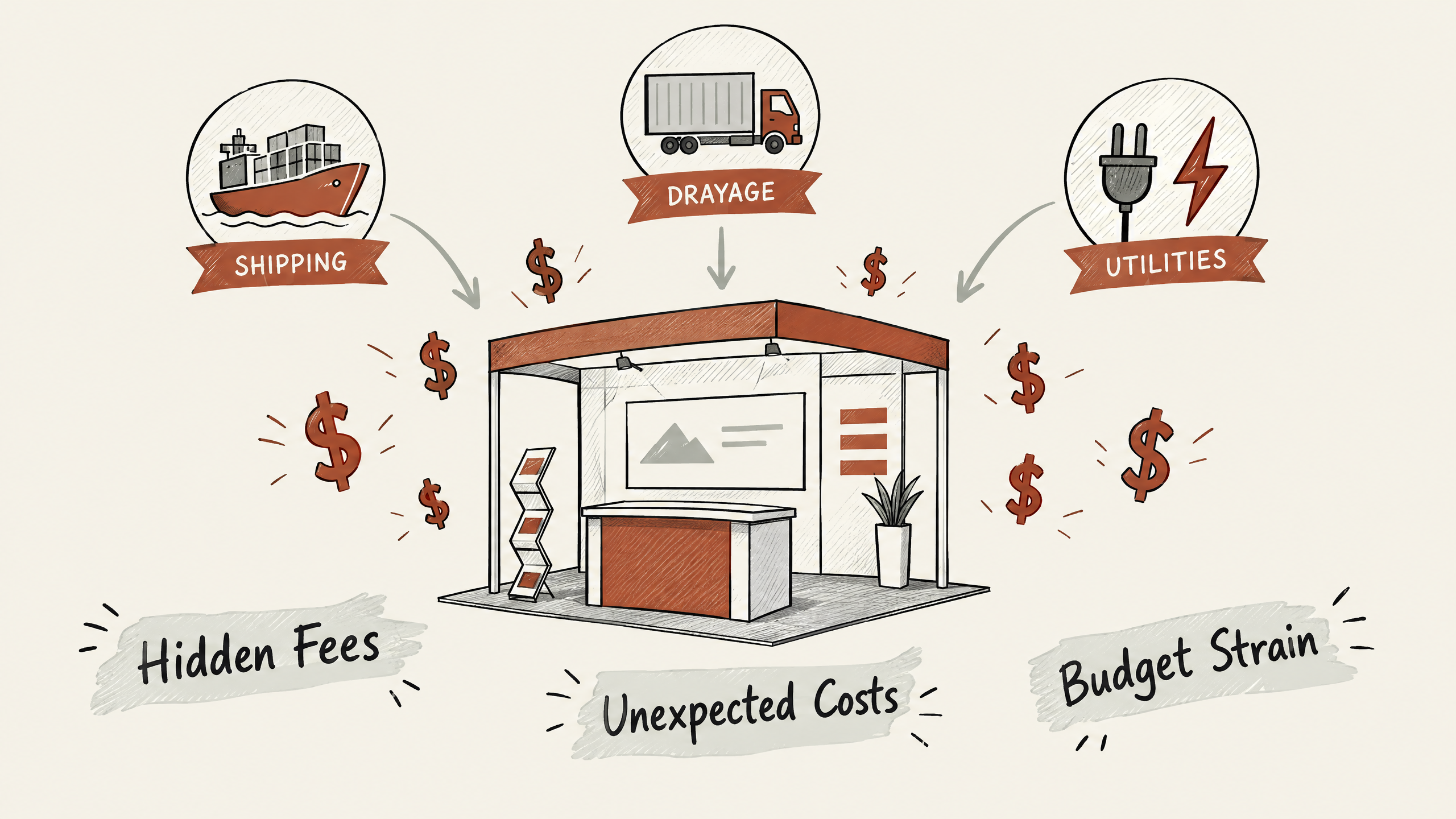 3. Overlooking Hidden Expenses — 6 Common Trade Show Booth Budgeting Mistakes to Avoid
