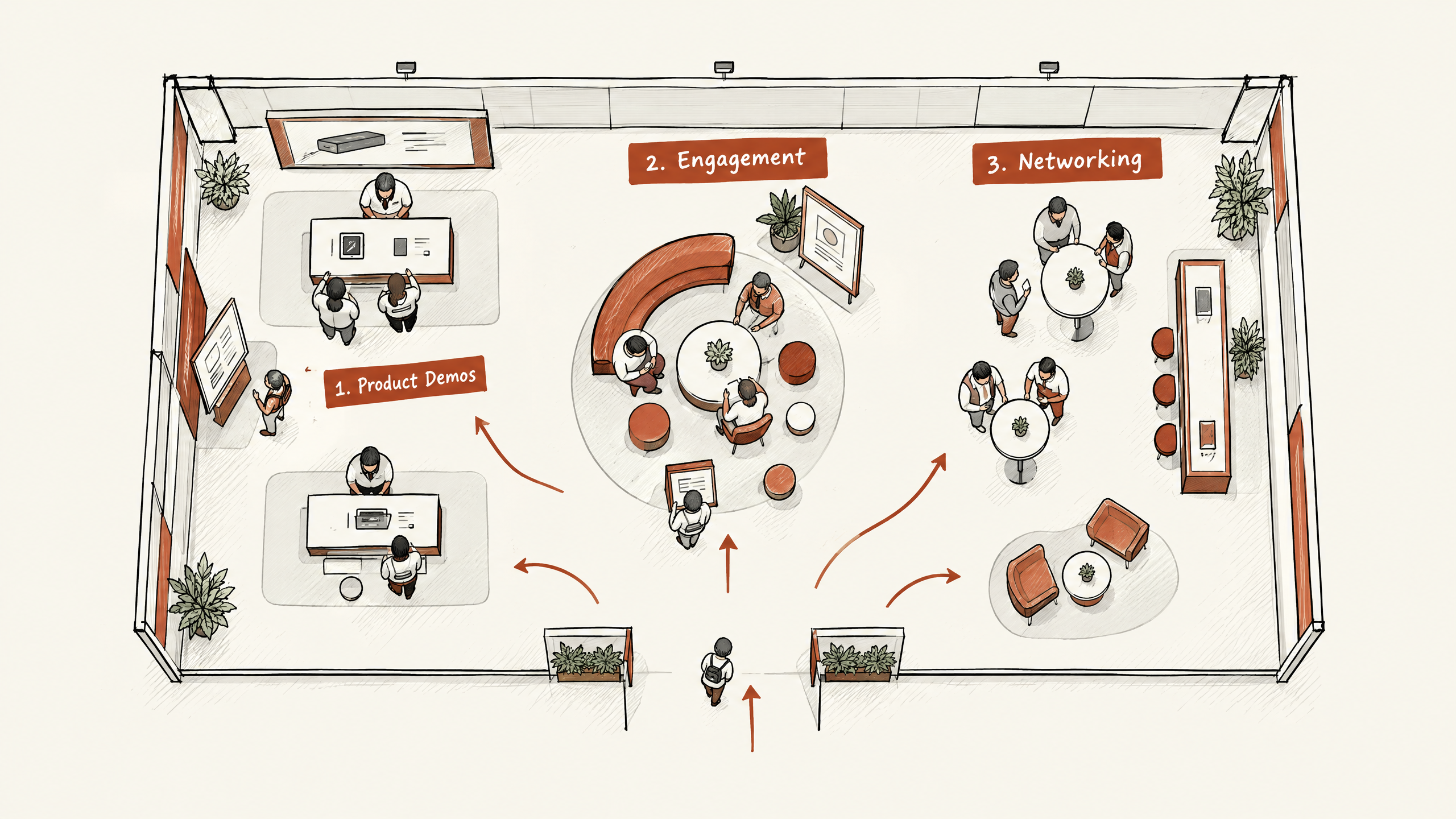 1. Plan Your Booth Layout — 7 Proven Strategies for Effective Trade Show Booth Flow