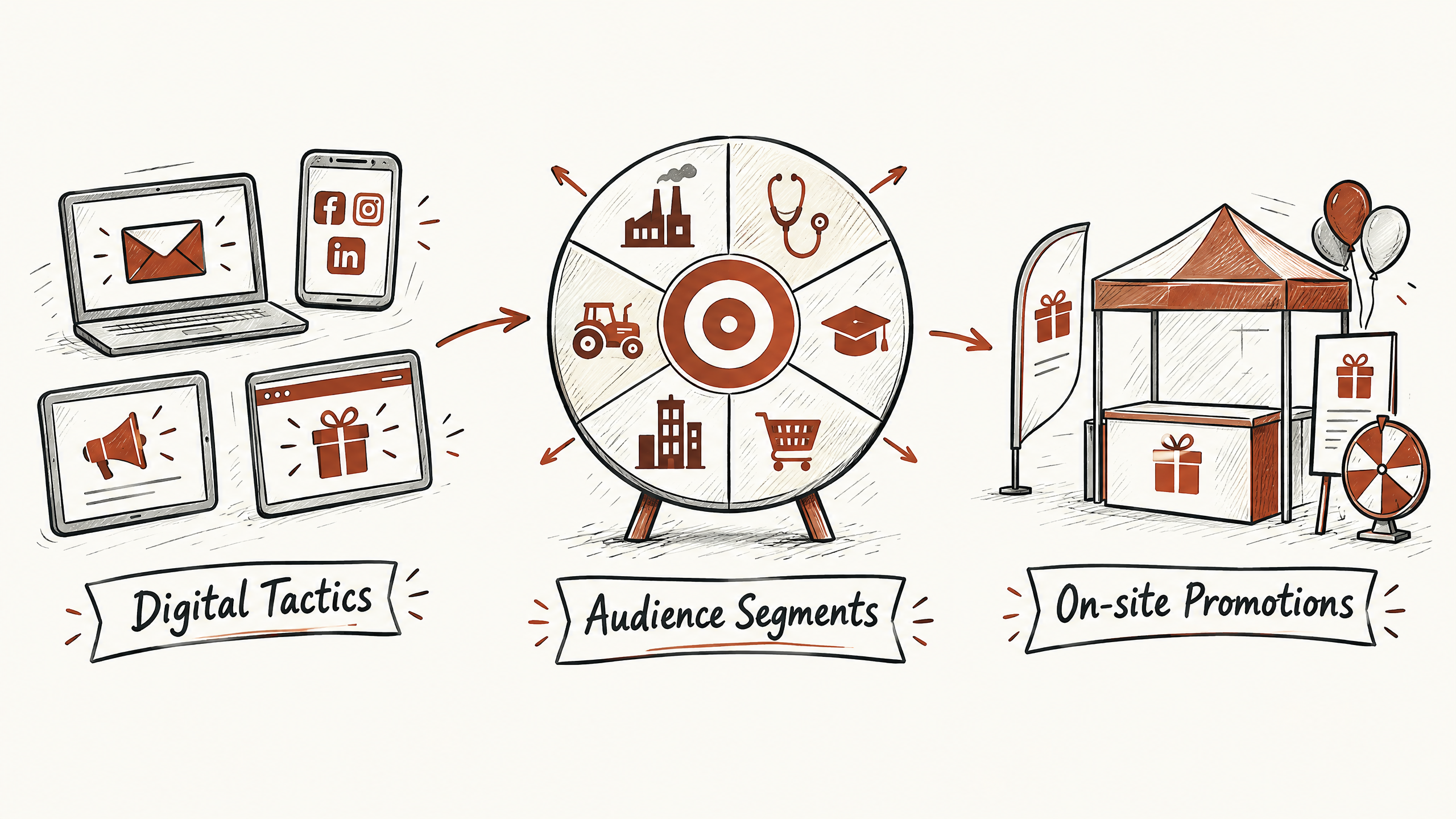 6. Plan Your Promotional Strategy — 7 Critical Components of a Successful Trade Show Planning Checklist