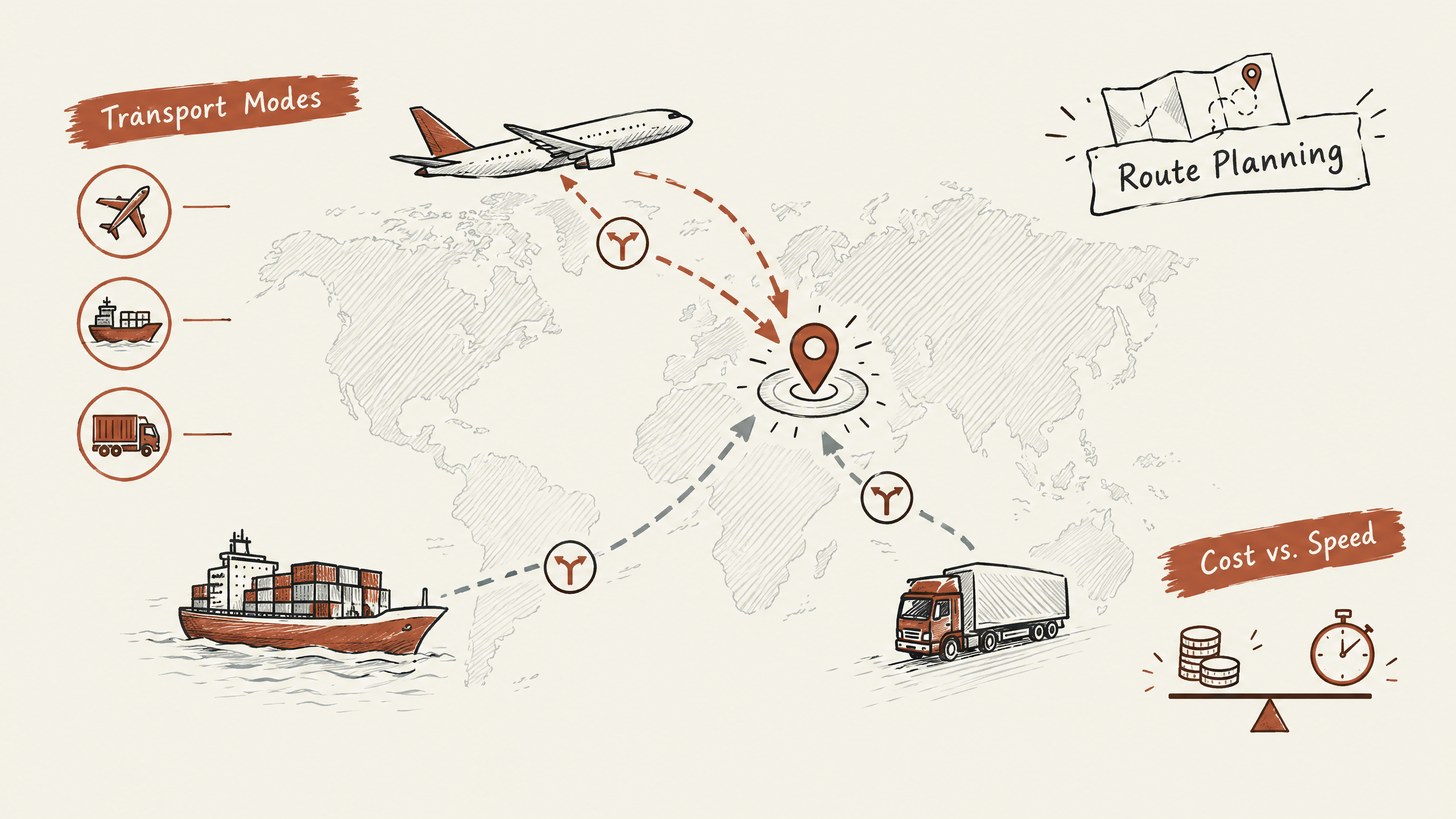 1. Plan Your Shipping Routes Early — 6 Common Mistakes in Freight Logistics Planning to Avoid
