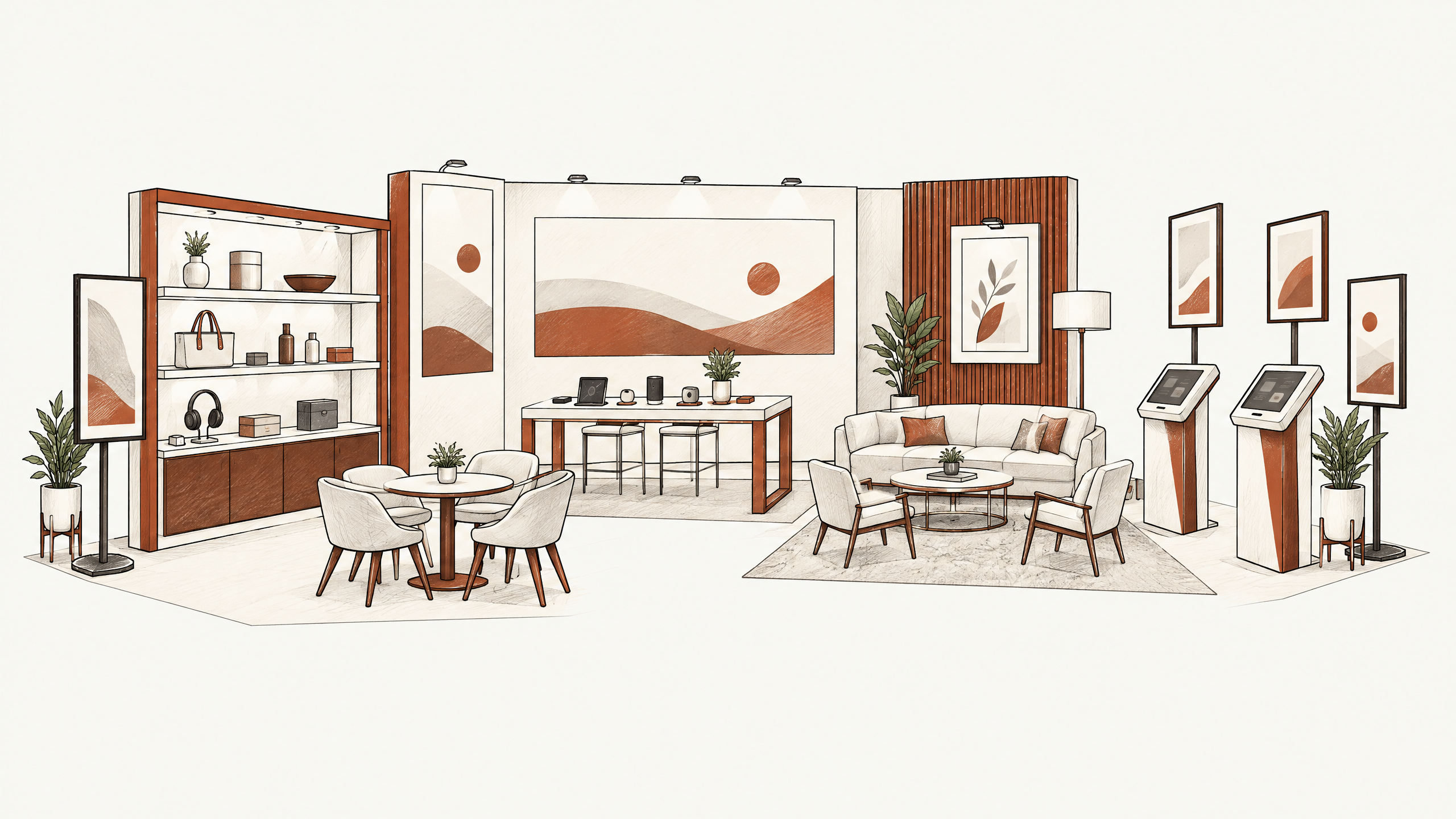 Practical Tips for Designing Large Trade Show Booths