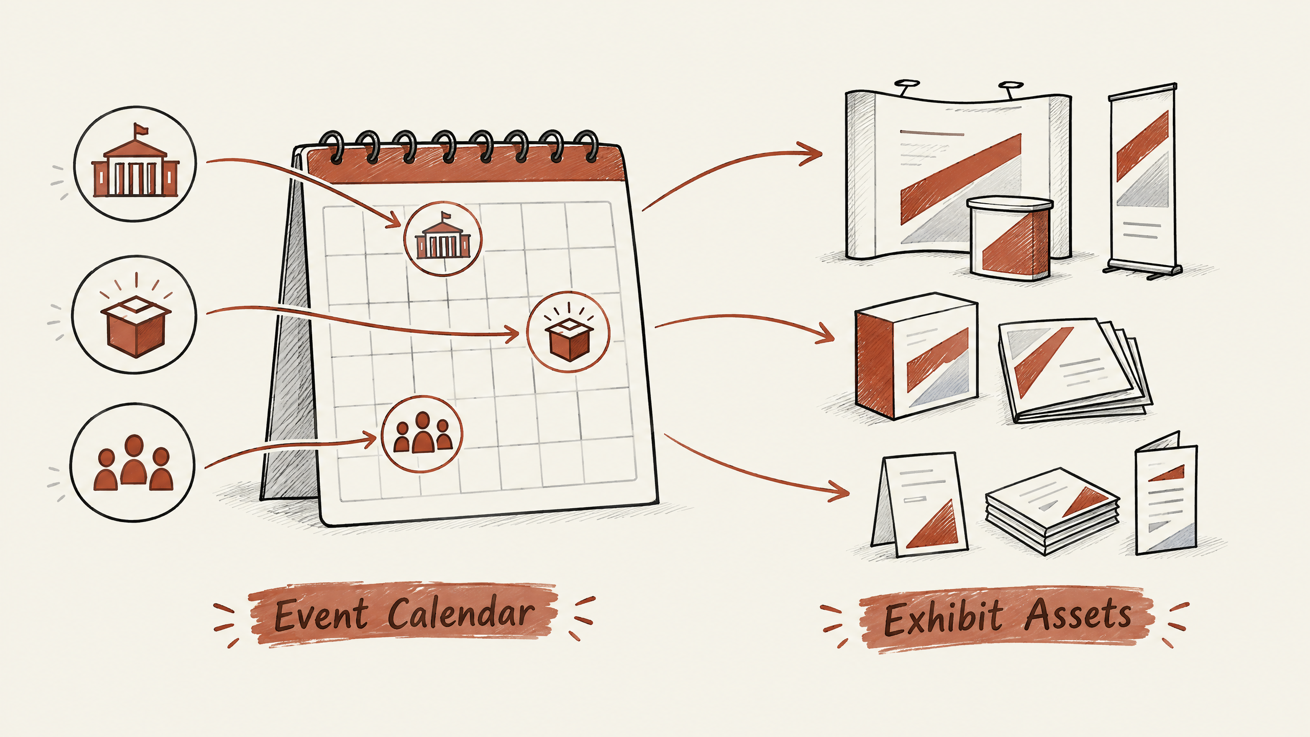 5. Prioritize Based on Event Calendar — 6 Steps for Conducting a Thorough Exhibit Asset Inventory
