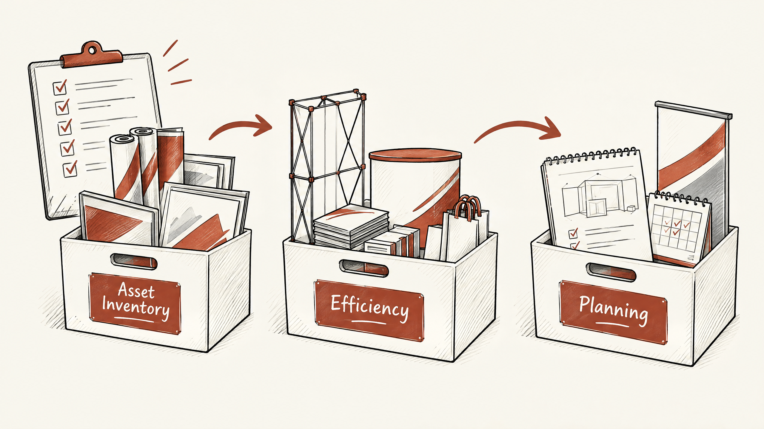 The Bottom Line — 6 Steps for Conducting a Thorough Exhibit Asset Inventory