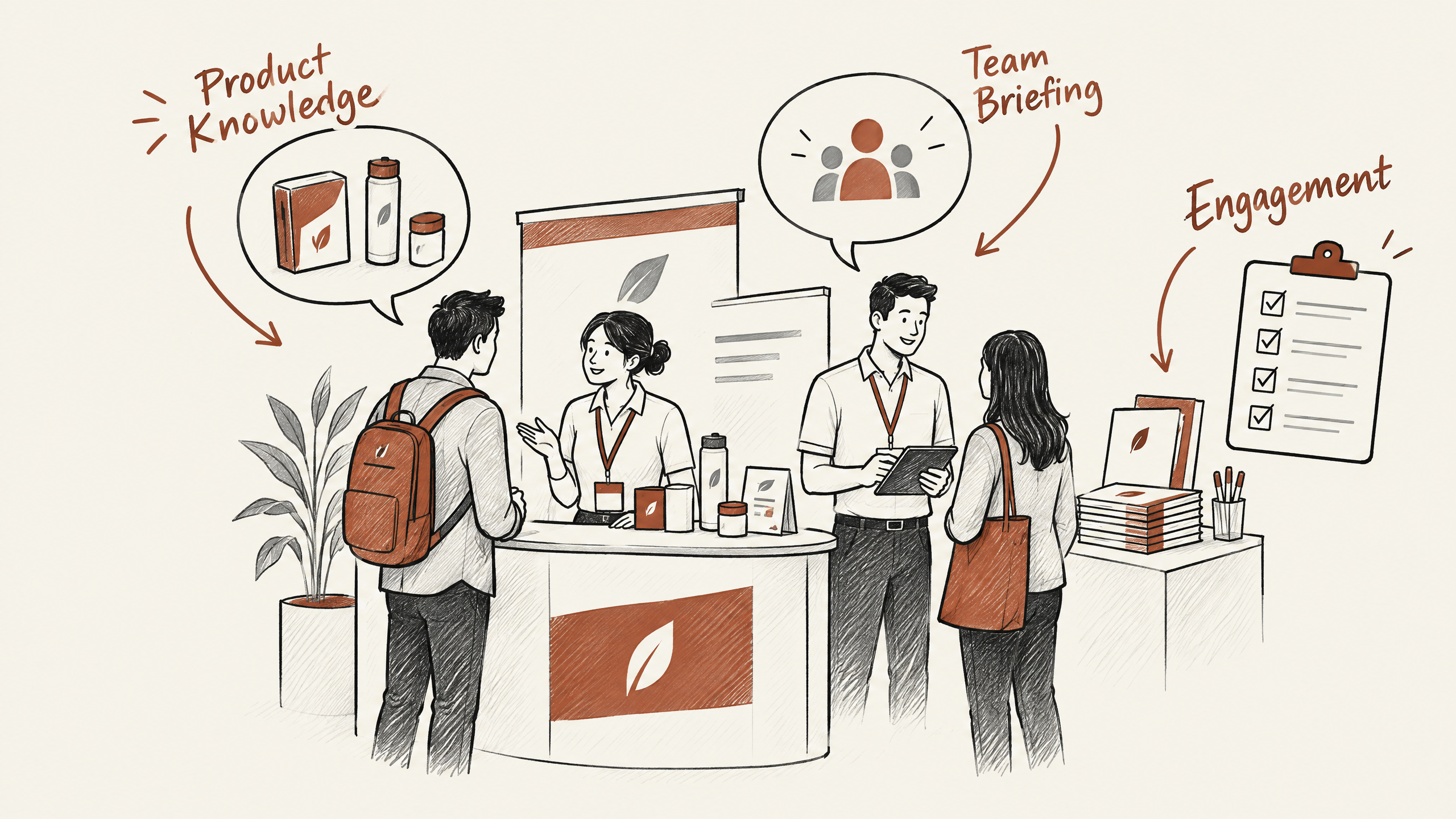 6. Train Your Booth Staff Effectively — 7 Proven Strategies for Effective Trade Show Booth Flow