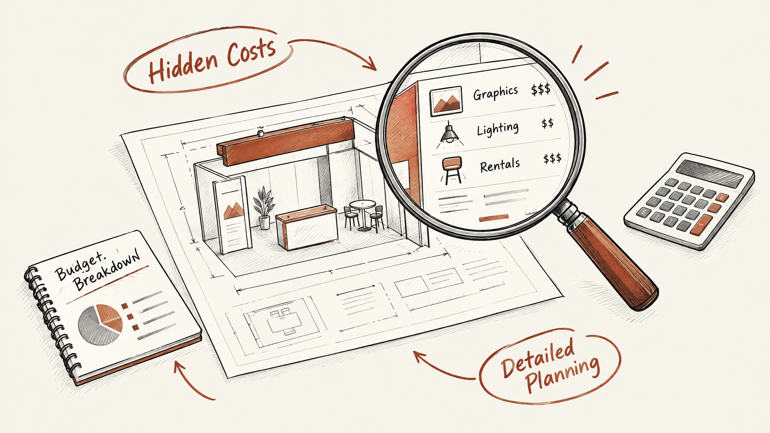 1. Underestimating Initial Costs — 6 Common Trade Show Booth Budgeting Mistakes to Avoid