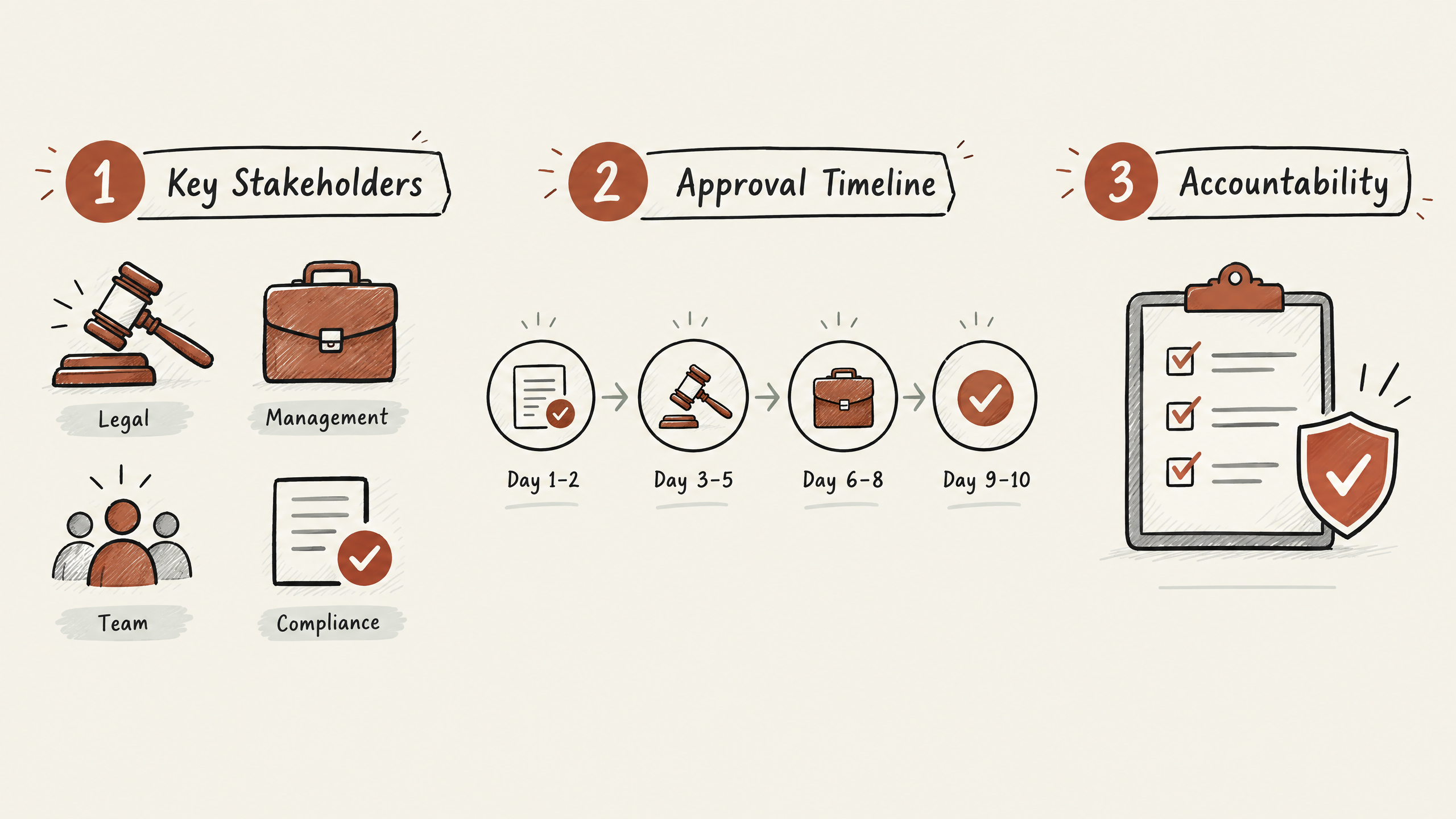 5. Use an Efficient Approval Process — 6 Steps to Create a Sustainable Social Media Content Calendar