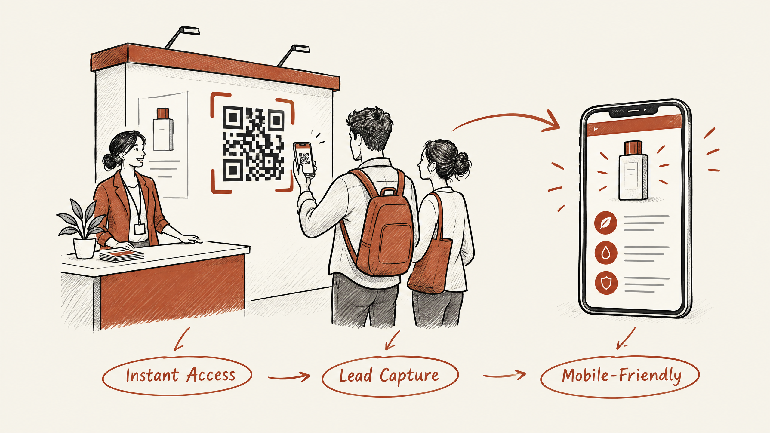 3. Use QR Codes for Instant Information Exchange — 6 Ways to Use Technology for Enhanced Lead Capture at Trade Shows